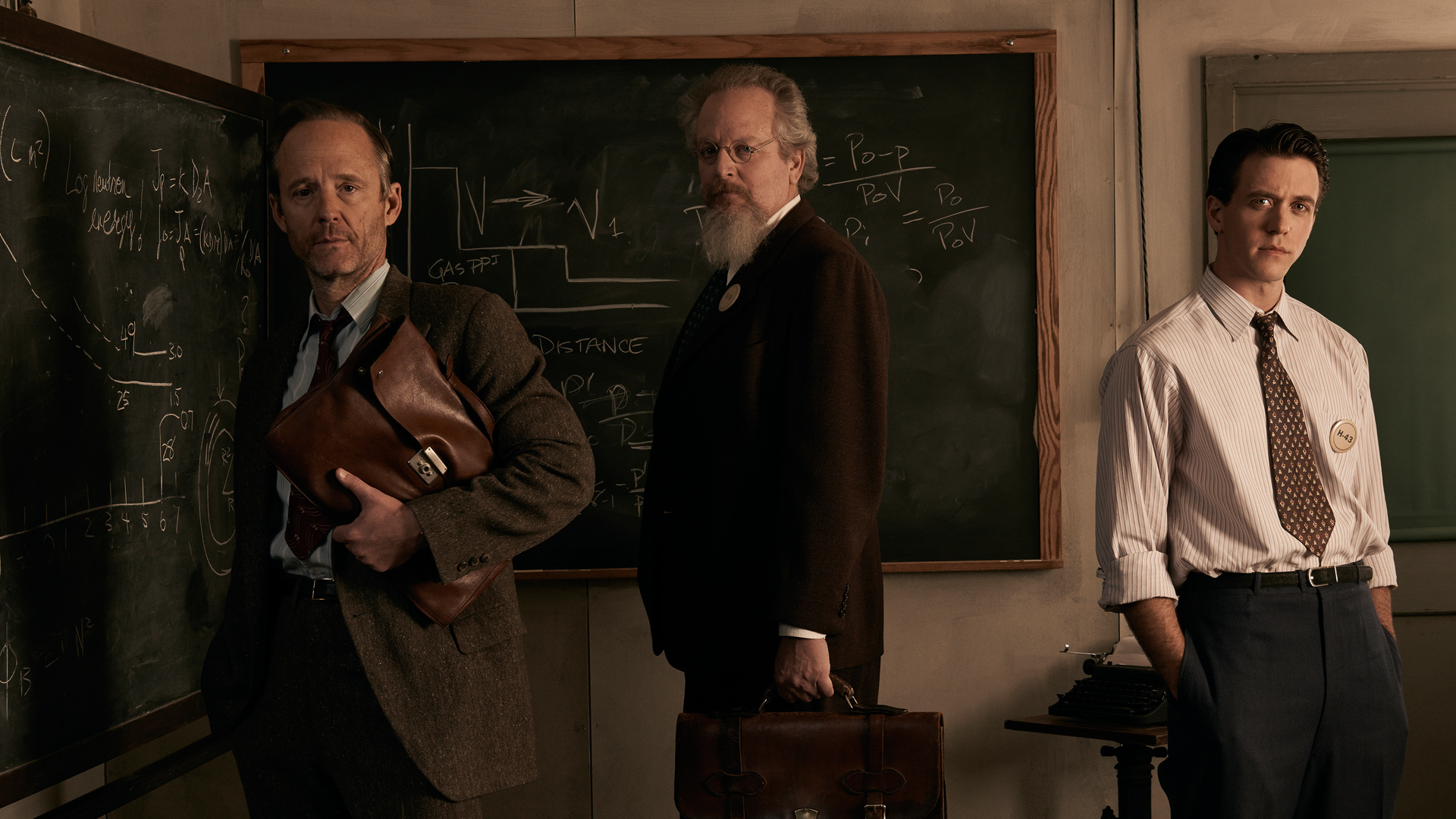 Ashley Zukerman Cast John Benjamin Hickey Manhattan Tv Show 1920x1080