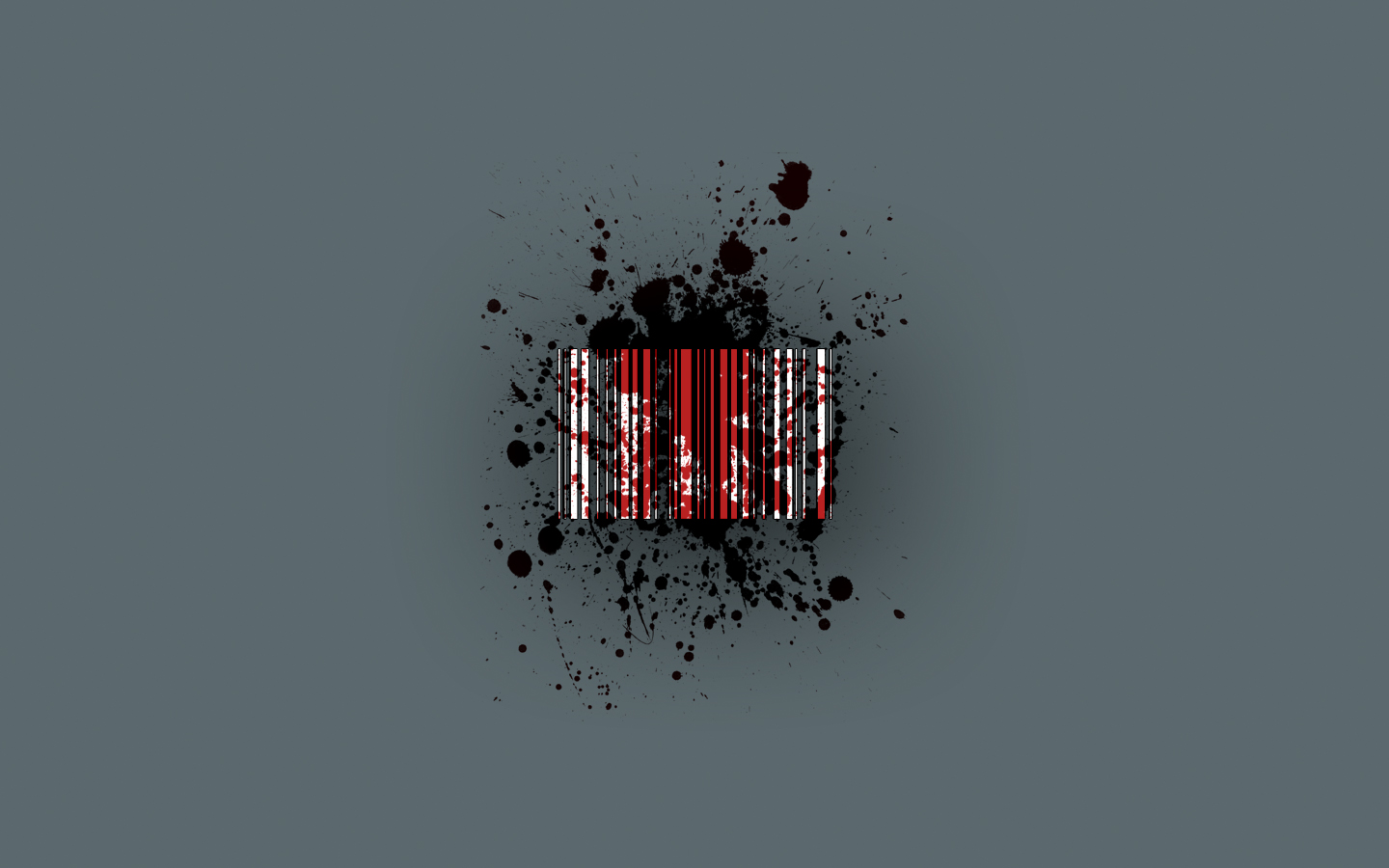 Barcode Blood Grey 1440x900