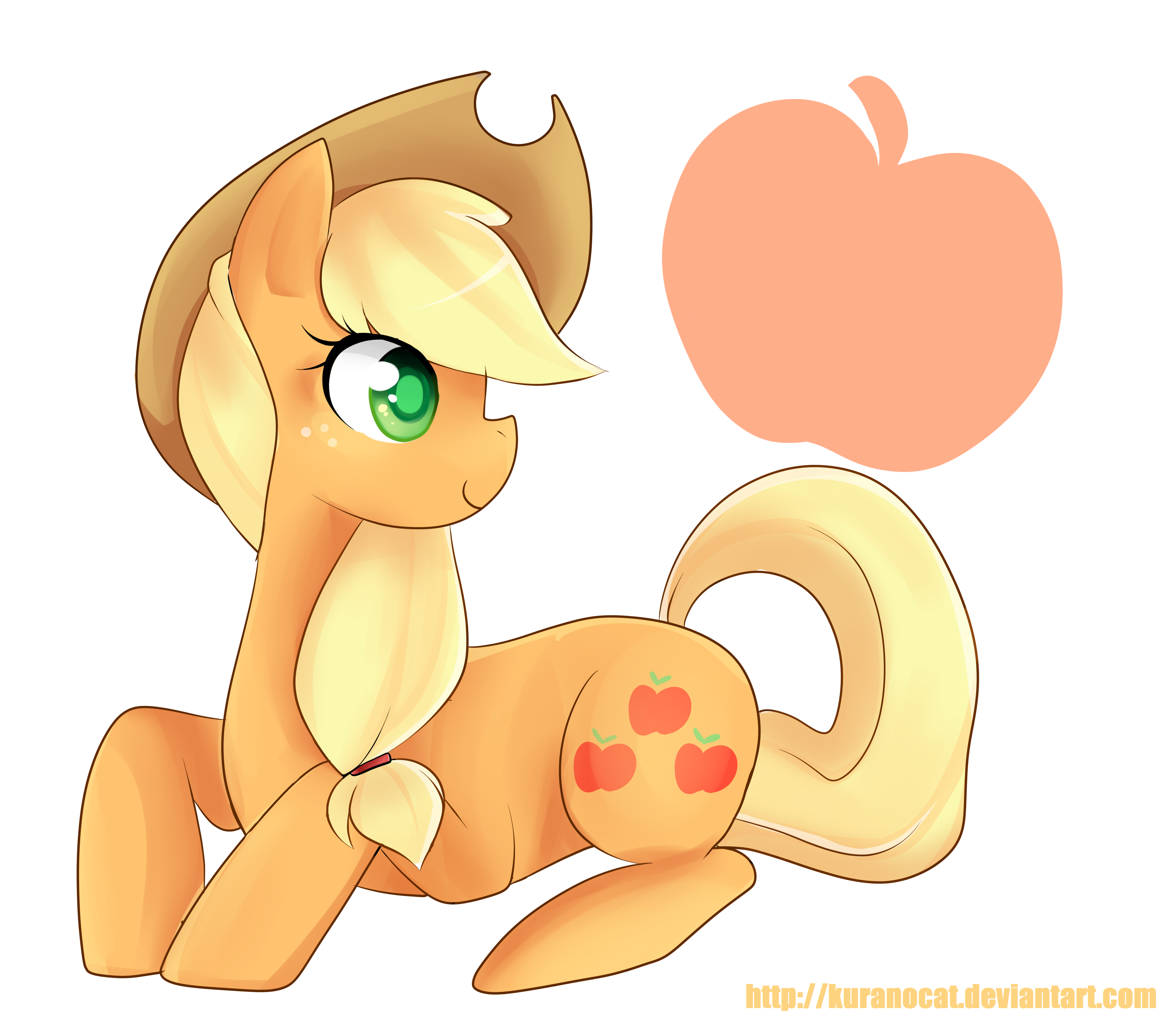 Applejack My Little Pony 3700x3200