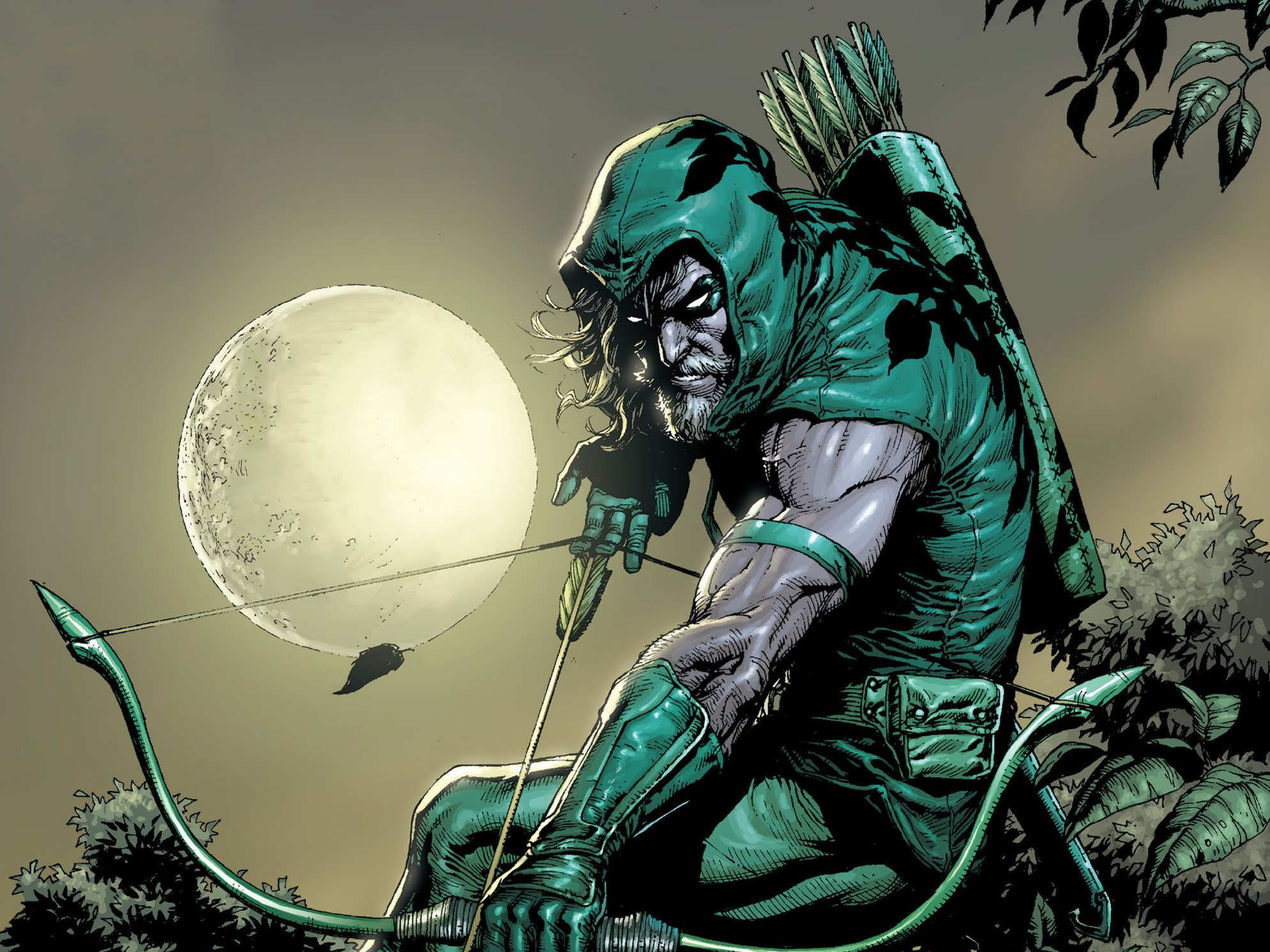 Dc Comics Green Arrow 1987x1490