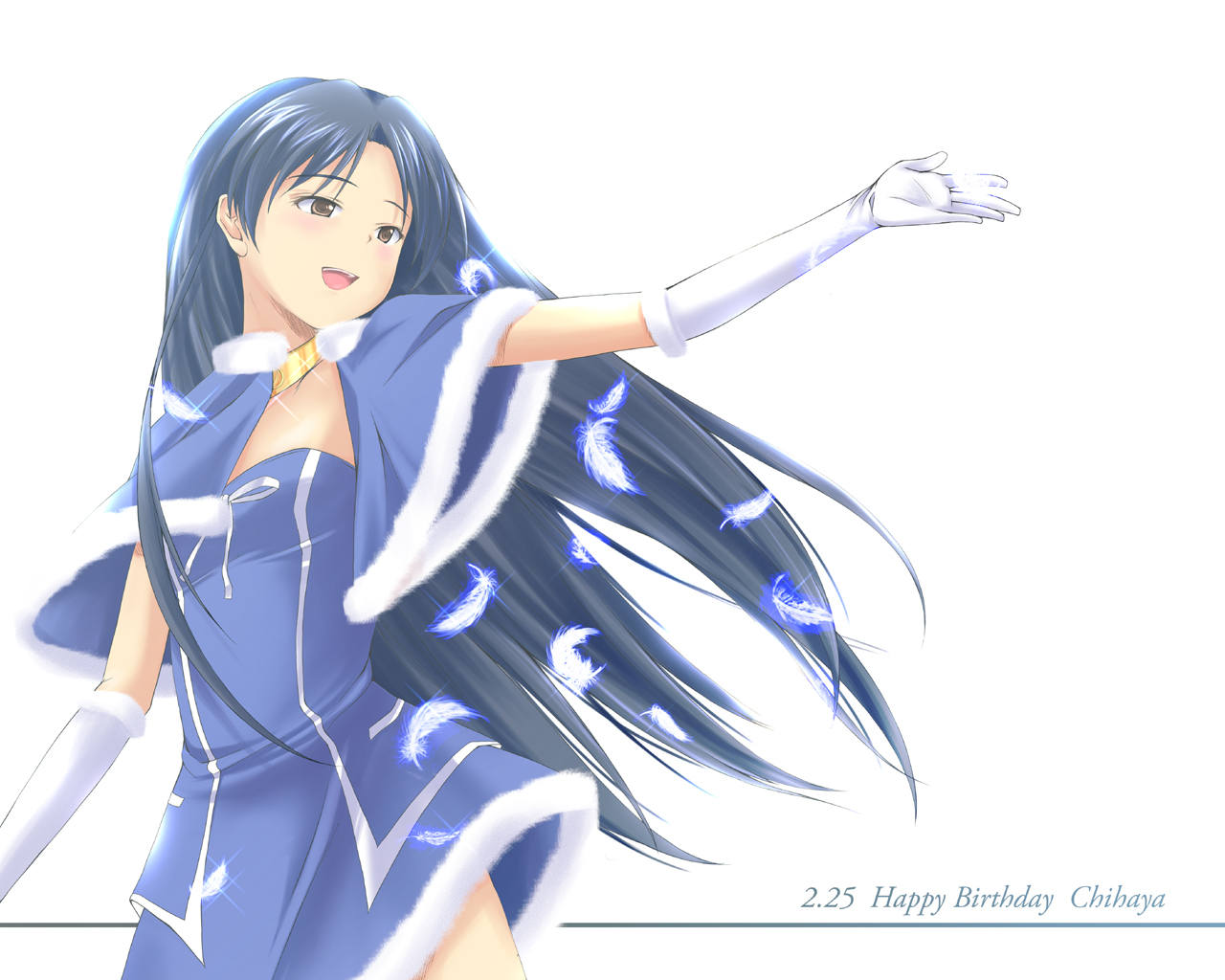 Chihaya Kisaragi 1280x1024