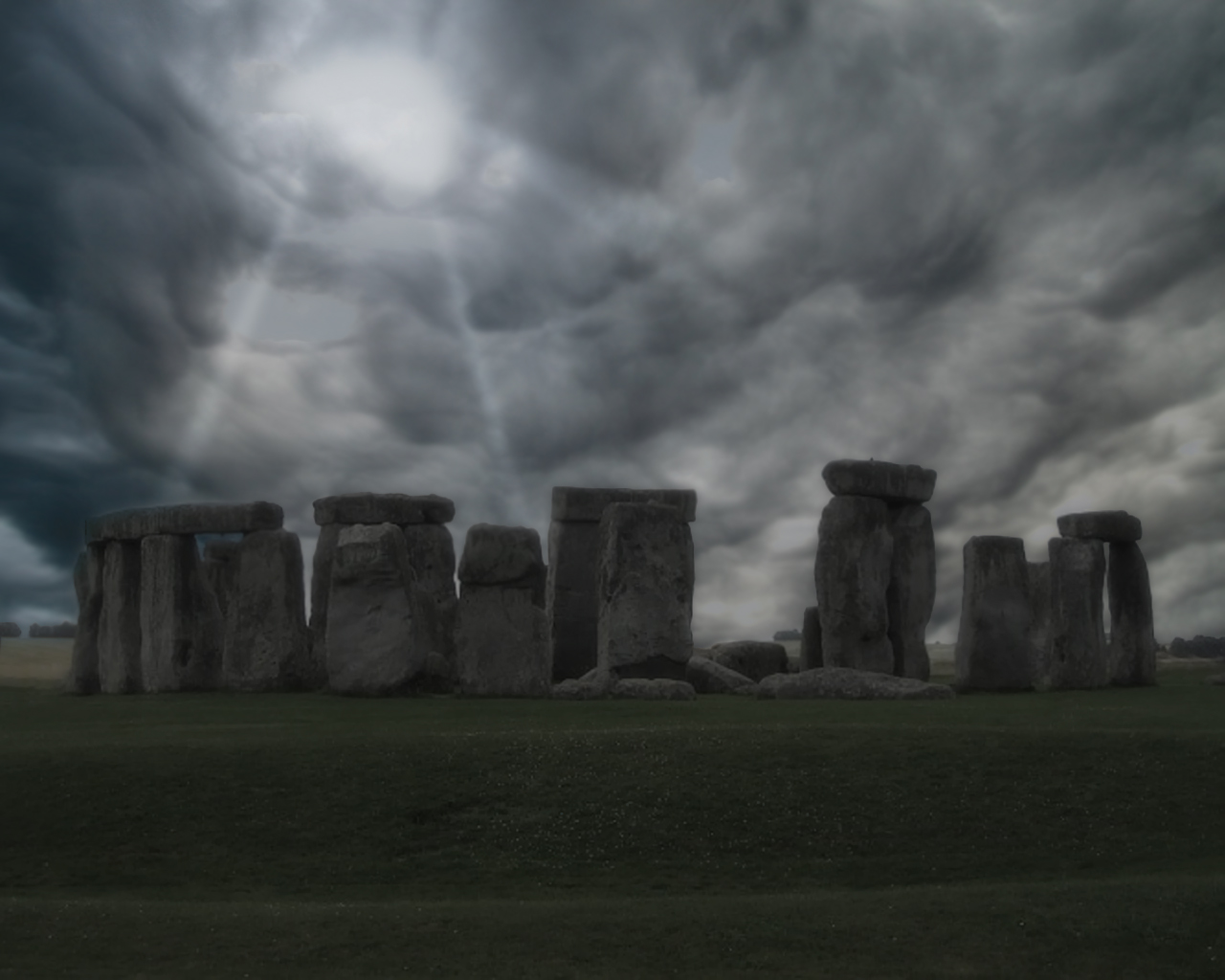 Man Made Stonehenge 1280x1024