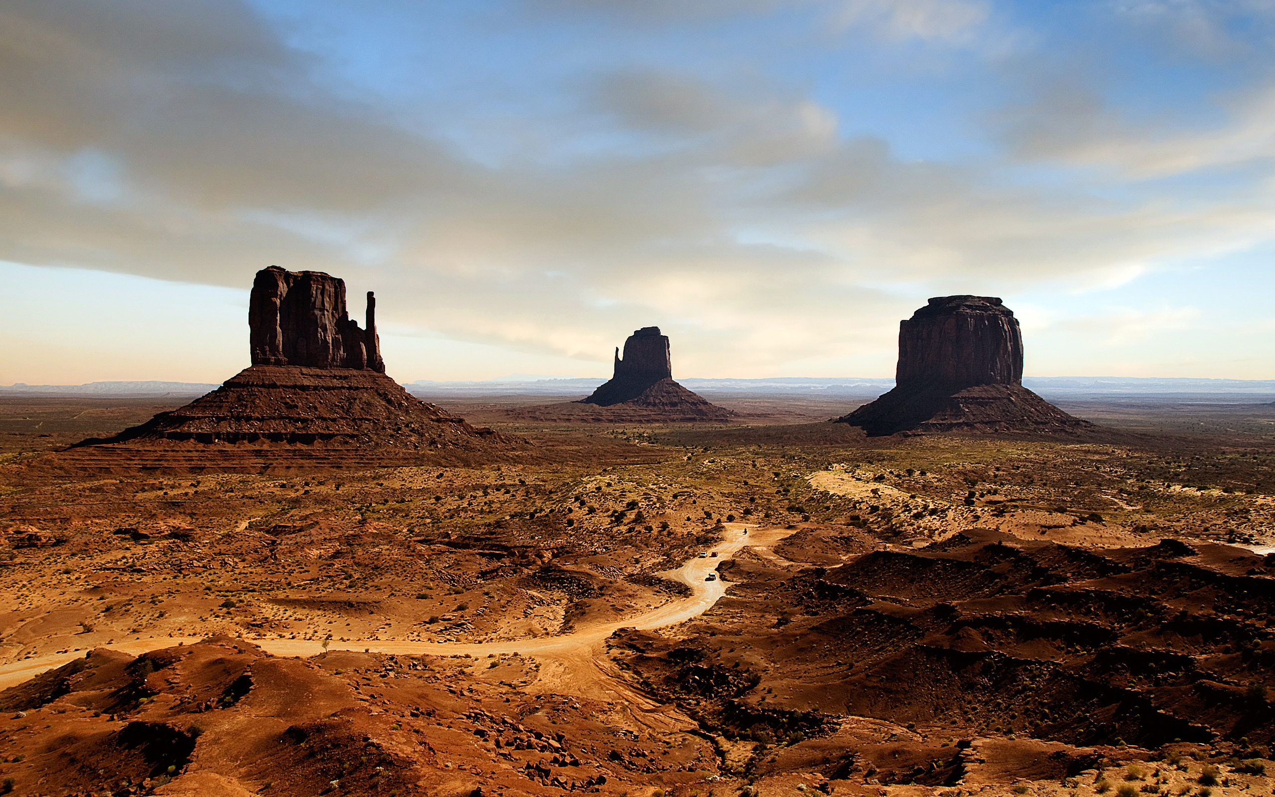 Desert Landscape Rock Sand Sky Stone Wilderness 2560x1600