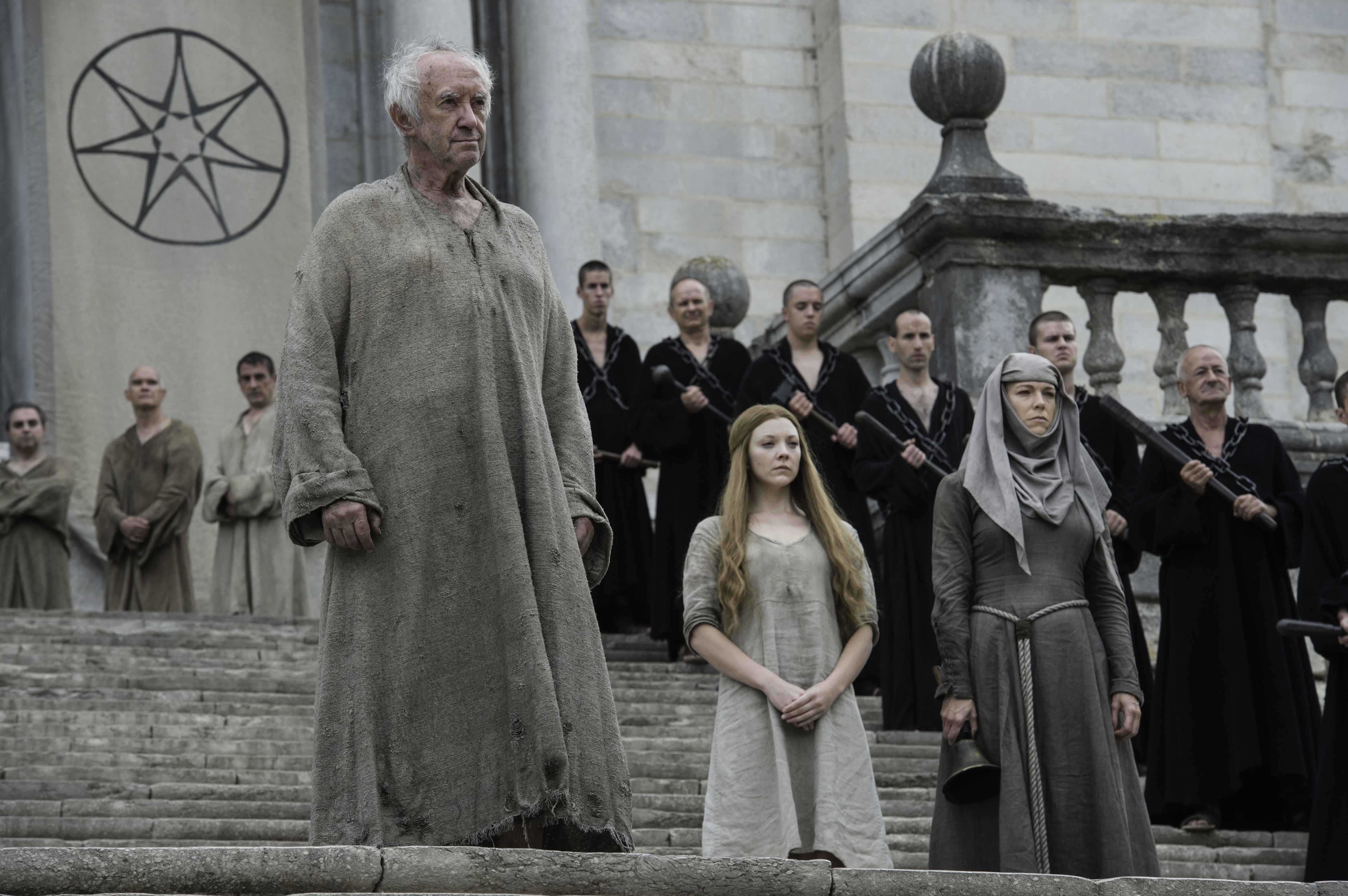 Game Of Thrones High Sparrow Jonathan Pryce Margaery Tyrell Natalie Dormer 4733x3150