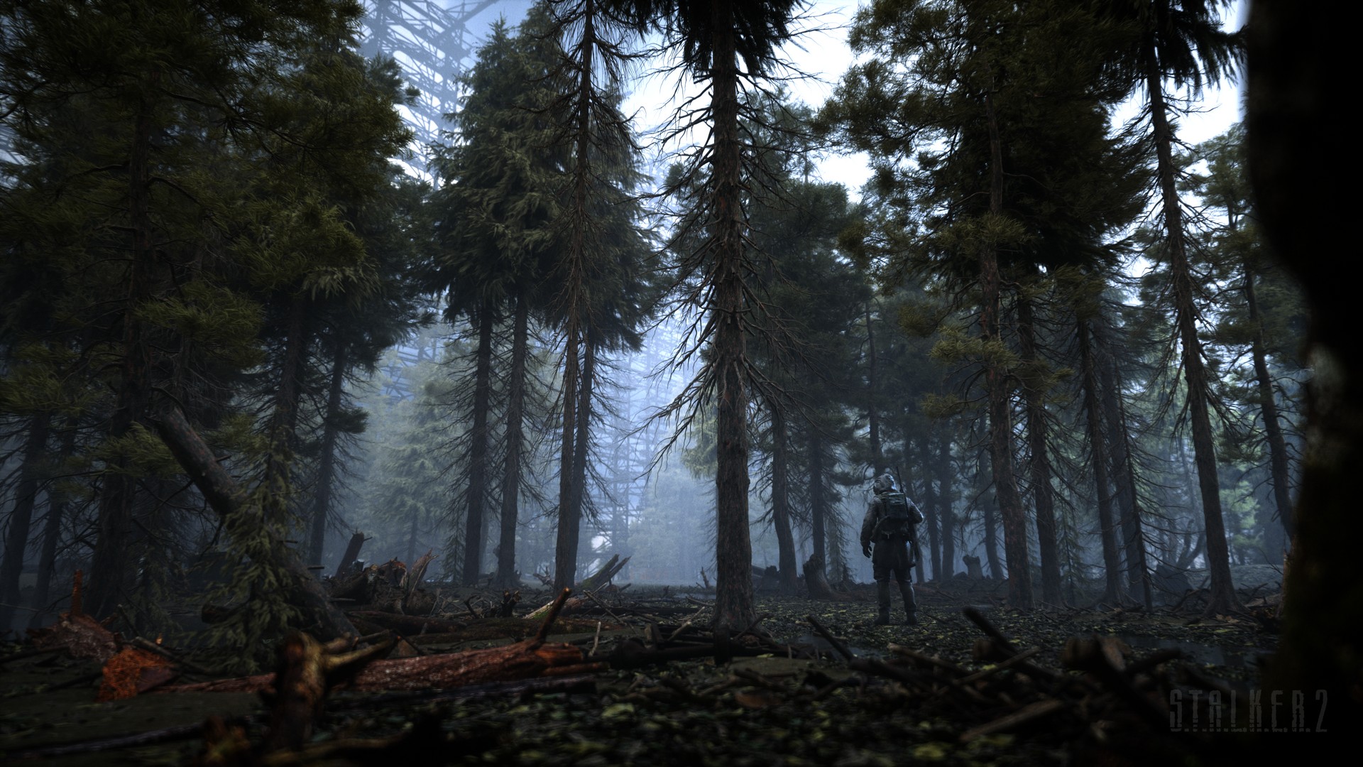 S T A L K E R 2 S T A L K E R Chernobyl Gas Masks Forest Trees 1920x1080