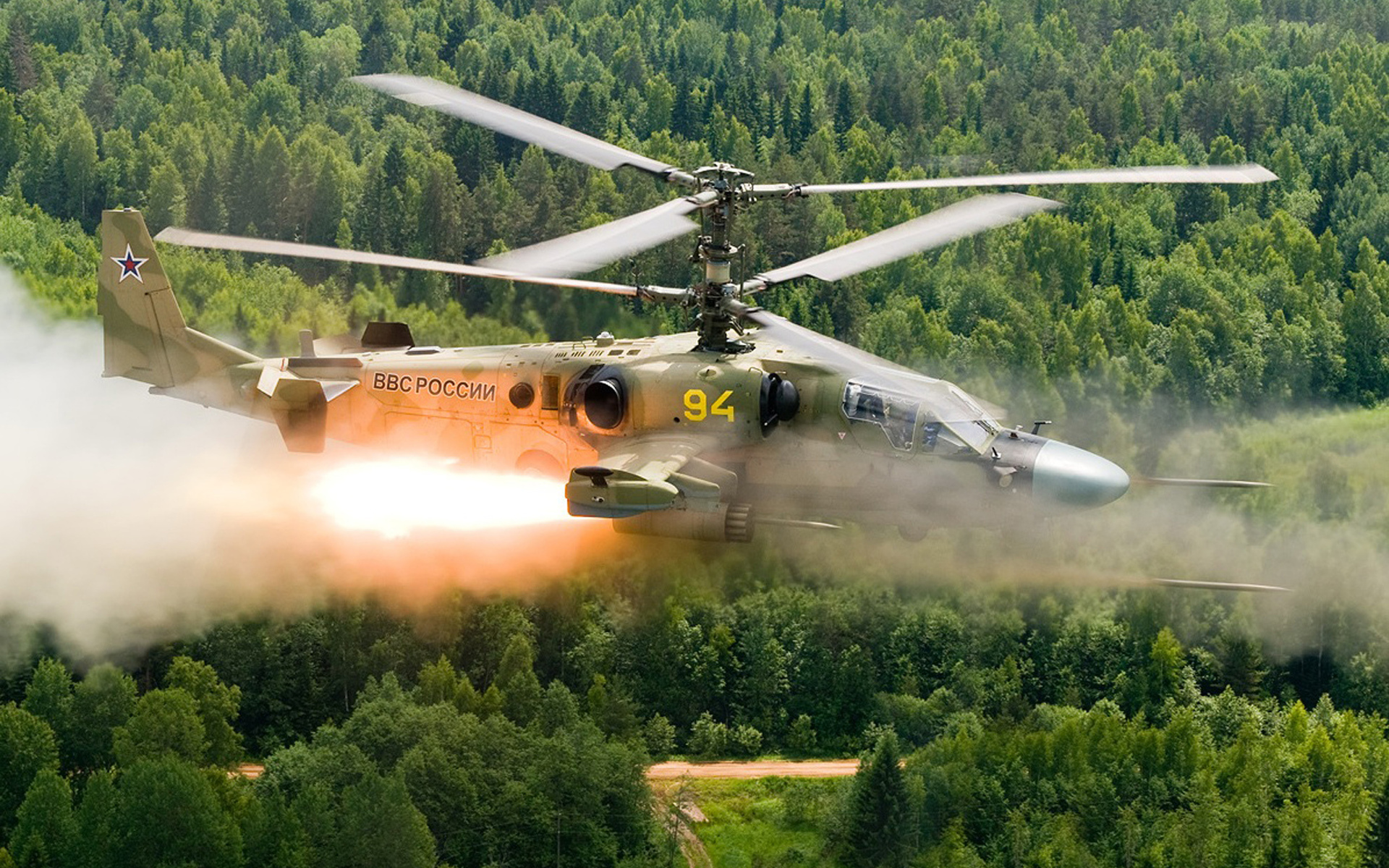 Military Kamov Ka 52 Alligator 1920x1200