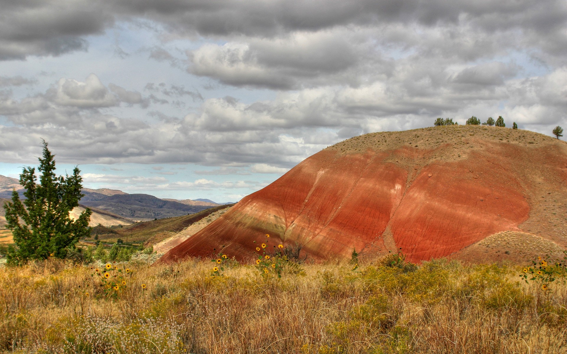 Cliff Cloud Desert Landscape Photography Sandstone 1920x1200