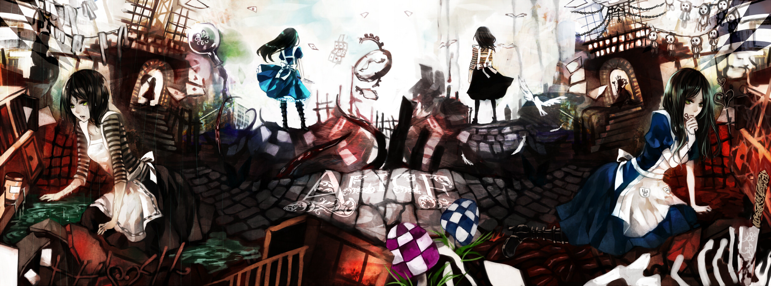 Alice Liddell Alice Madness Returns American Mcgee 039 S Alice 2500x928