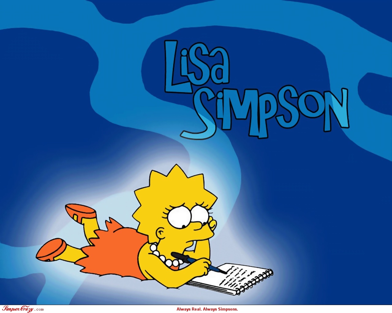 Lisa Simpson The Simpsons 1280x1024