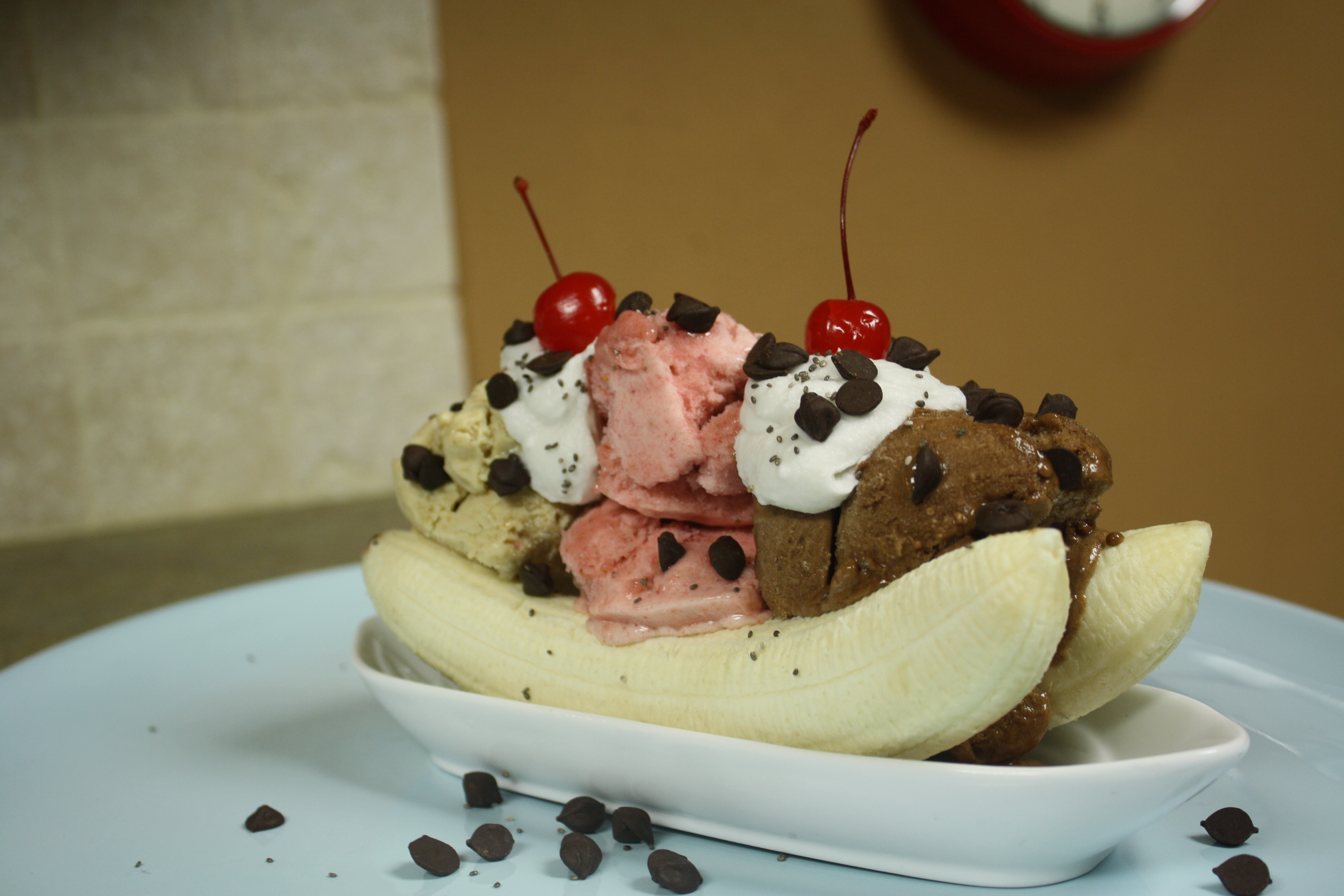 Banana Split Ice Cream 3888x2592