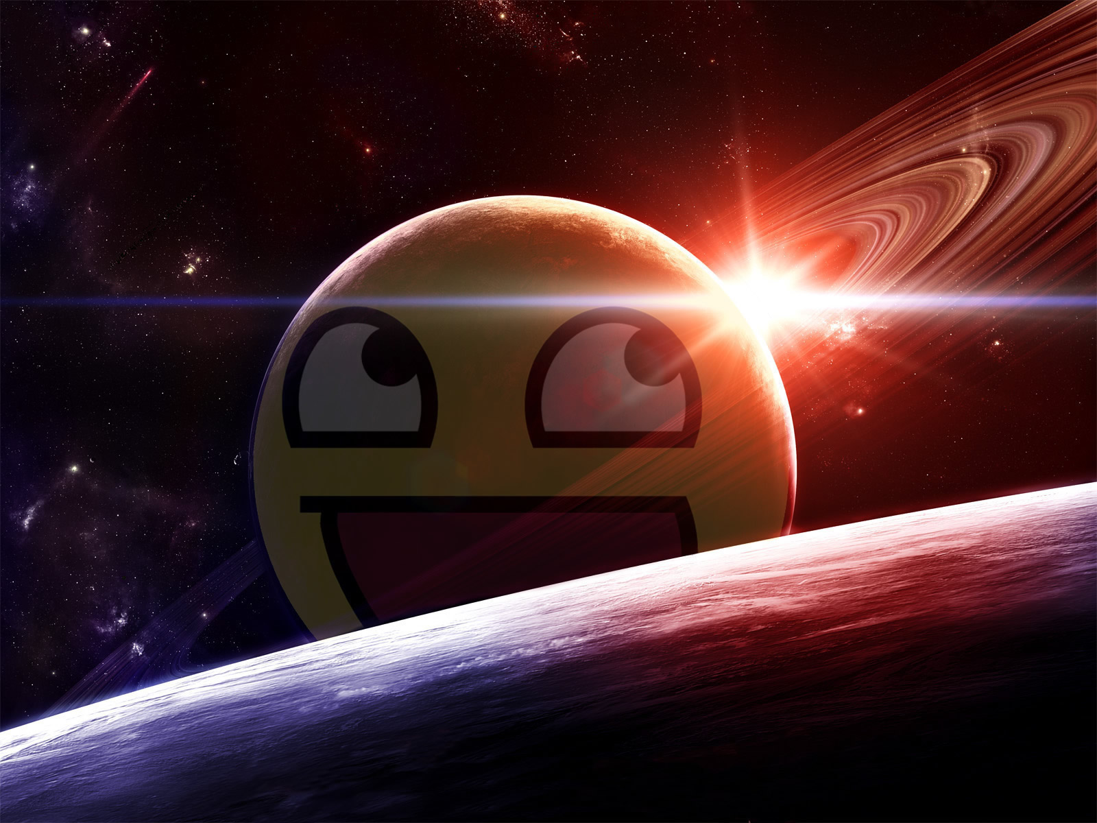 Planet Smiley Sun 1600x1200