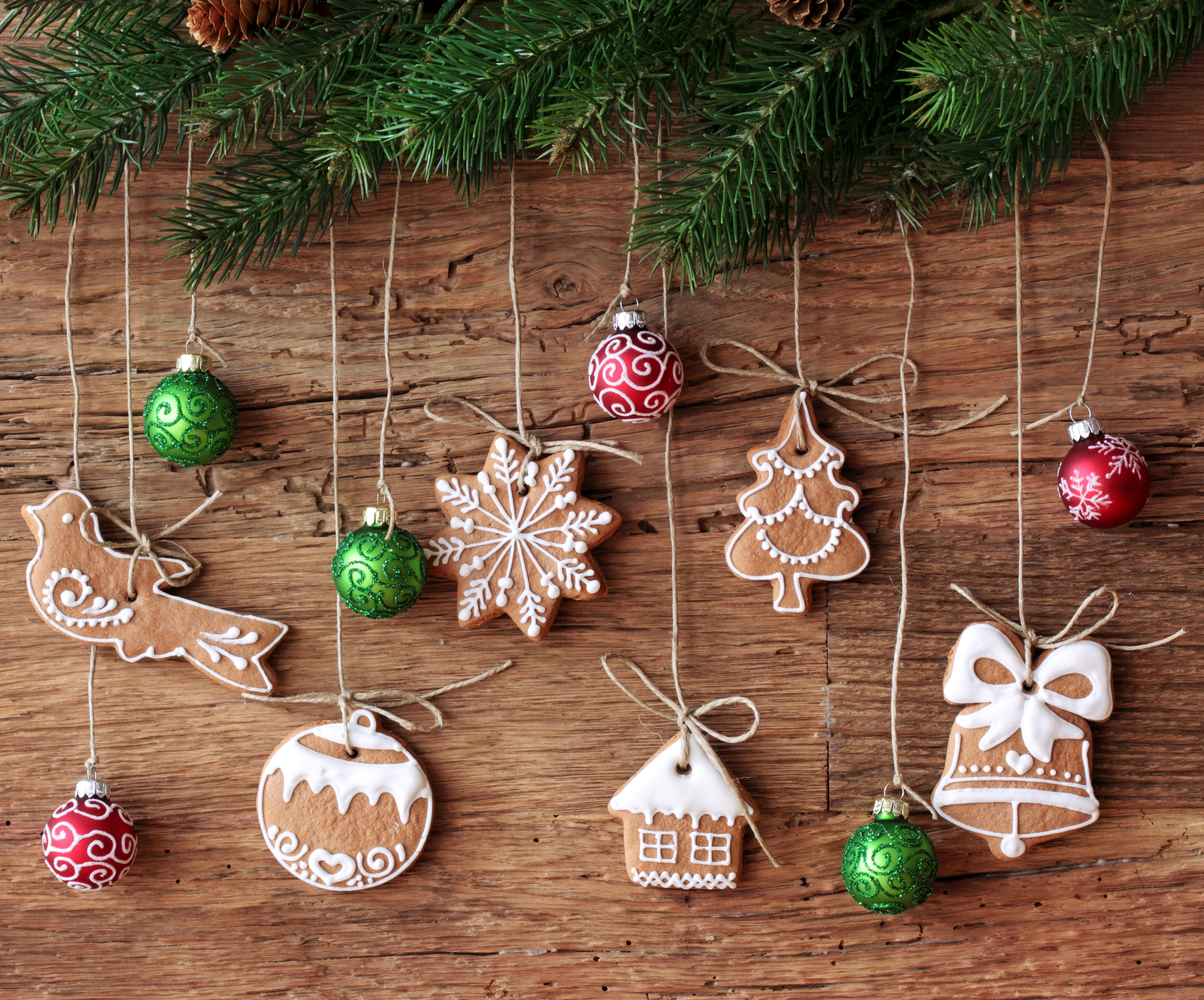 Christmas Christmas Ornaments Cookie Gingerbread Holiday 7224x6000