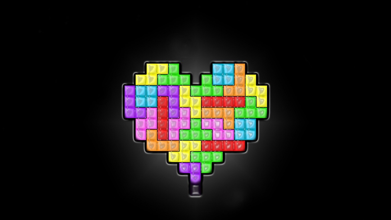 Video Game Tetris 1366x768