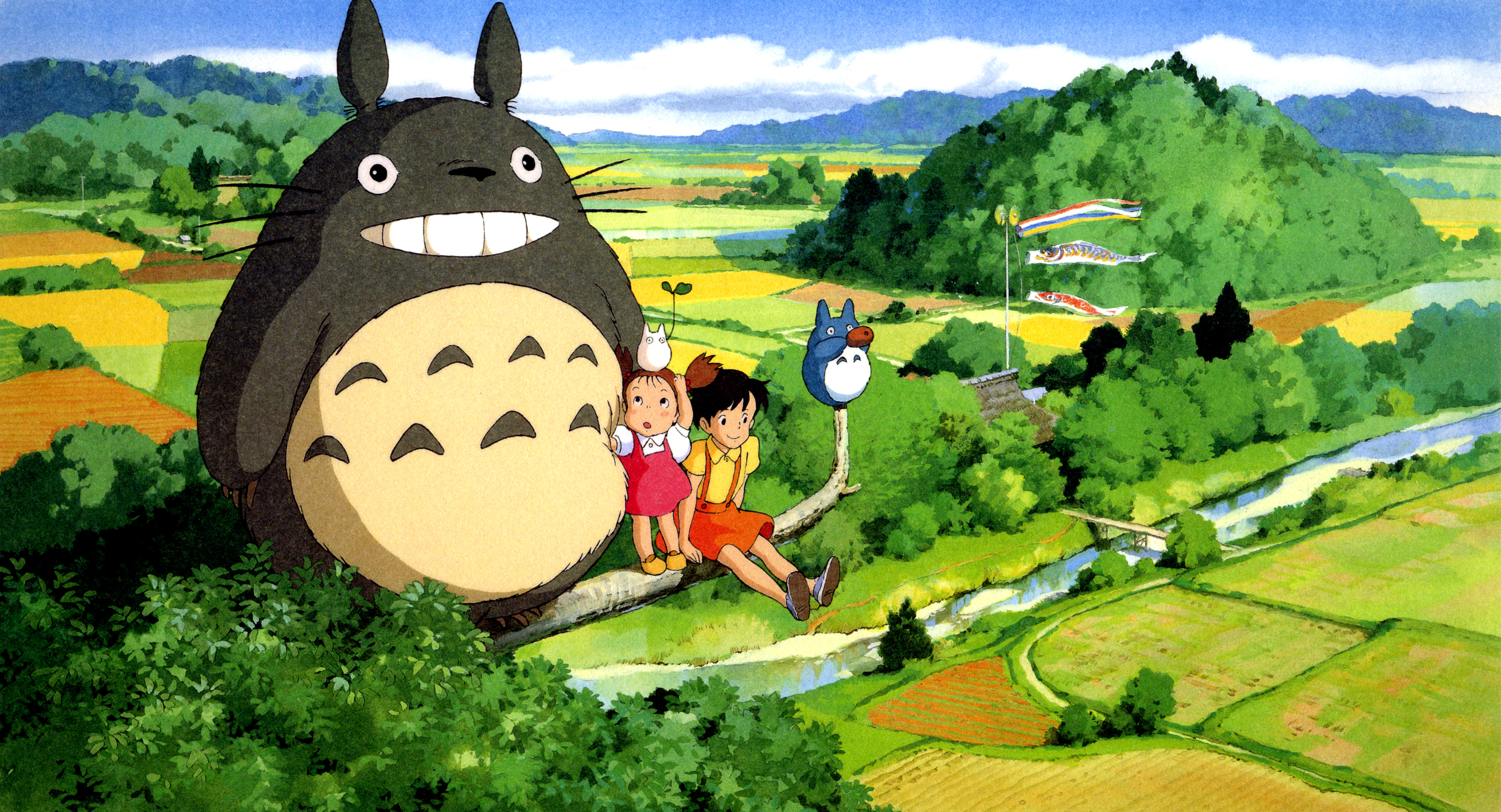 Satsuki Kusakabe Studio Ghibli Totoro My Neighbor Totoro 5544x3000