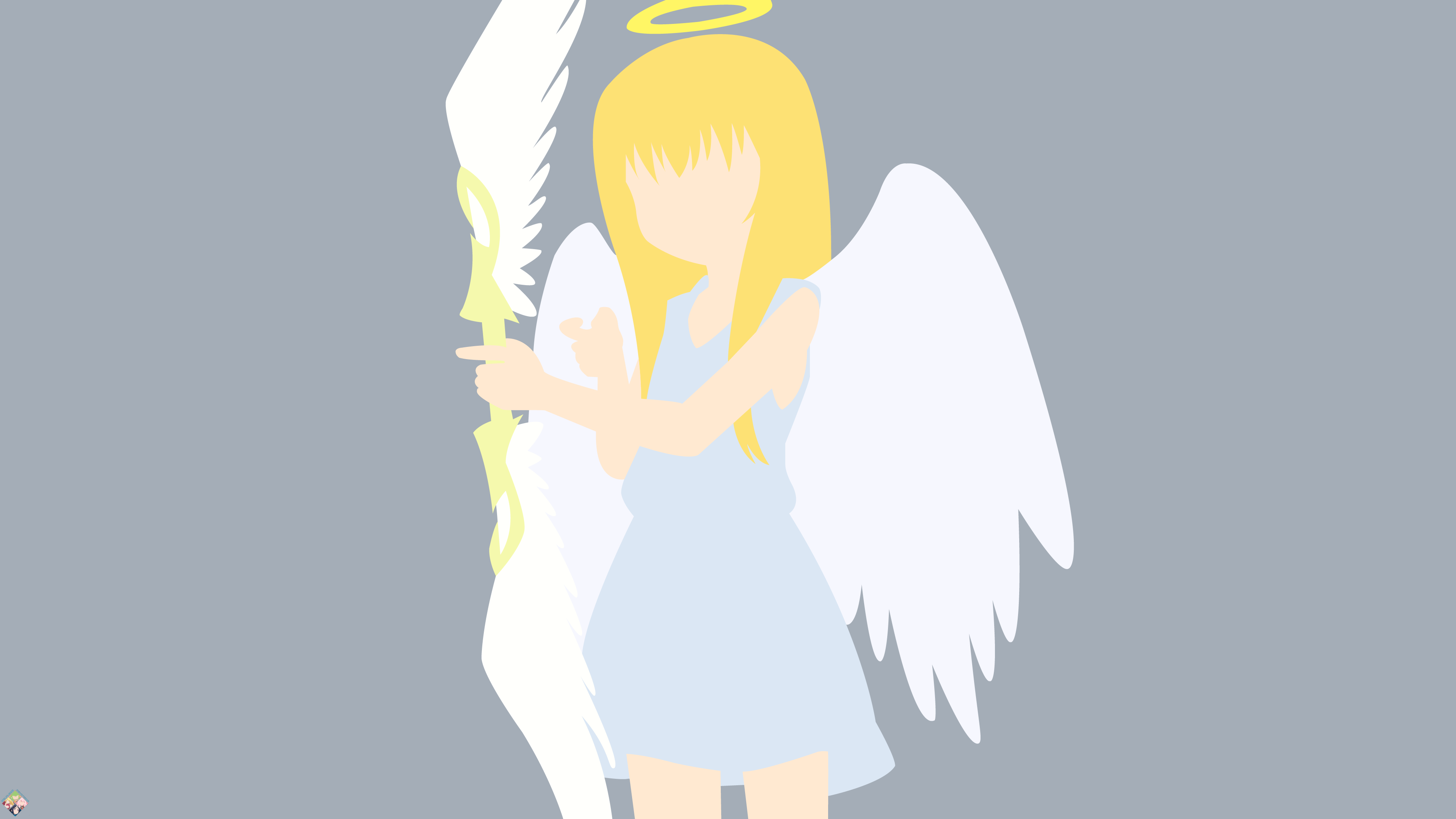 Angel Blonde Gabriel Tenma White Girl 3840x2160