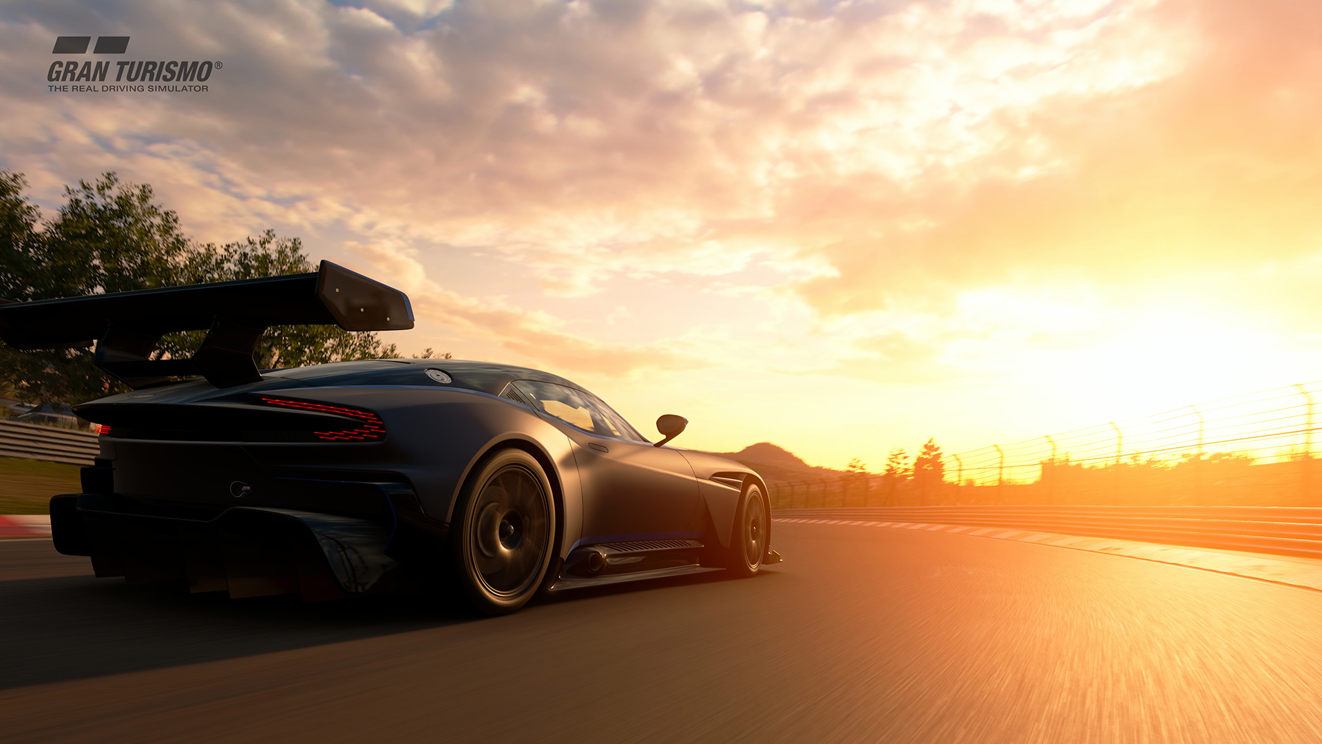 Aston Martin Vulcan Car Gran Turismo Sport Video Game 1920x1080