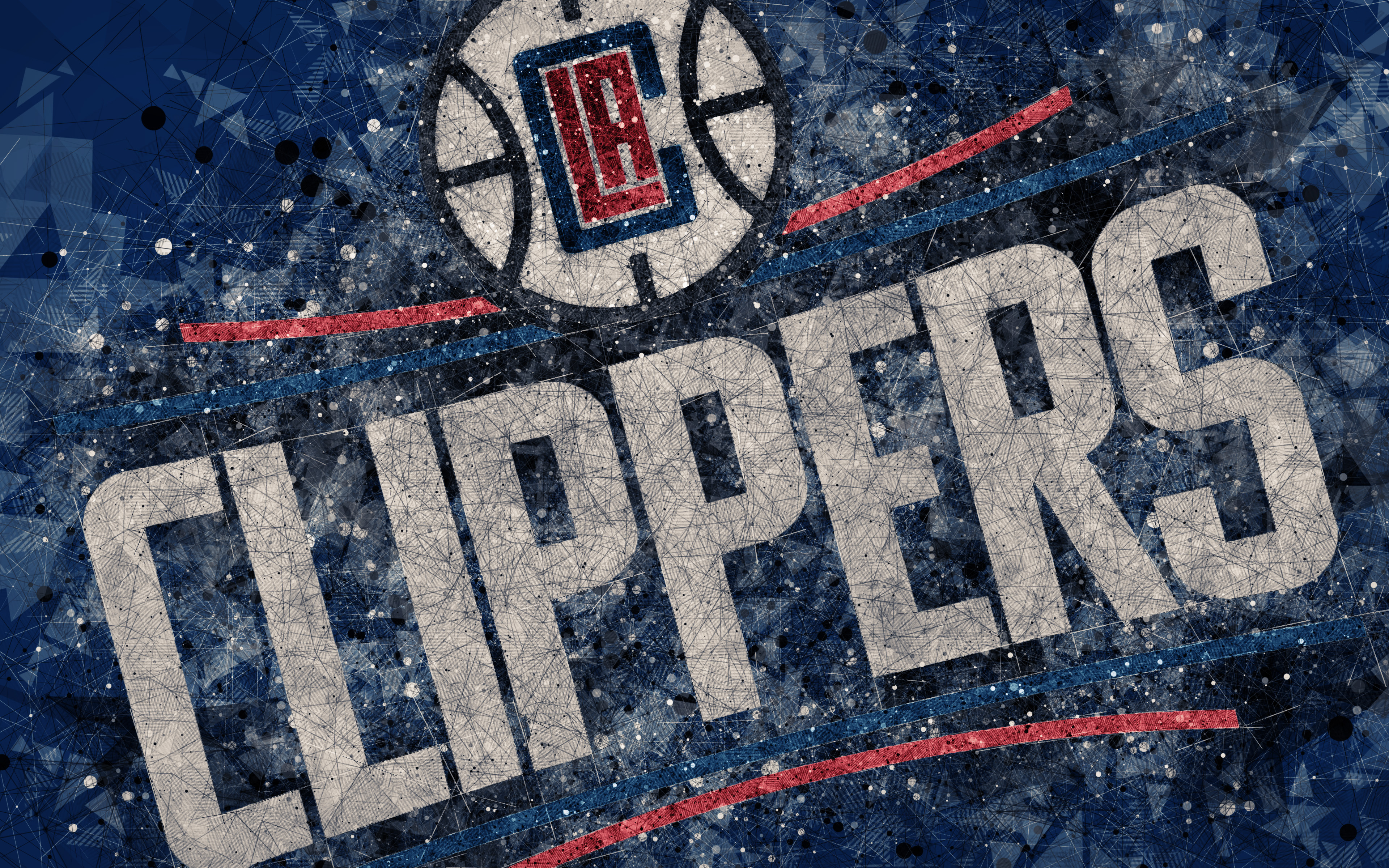 Basketball Logo Los Angeles Clippers Nba 3840x2400