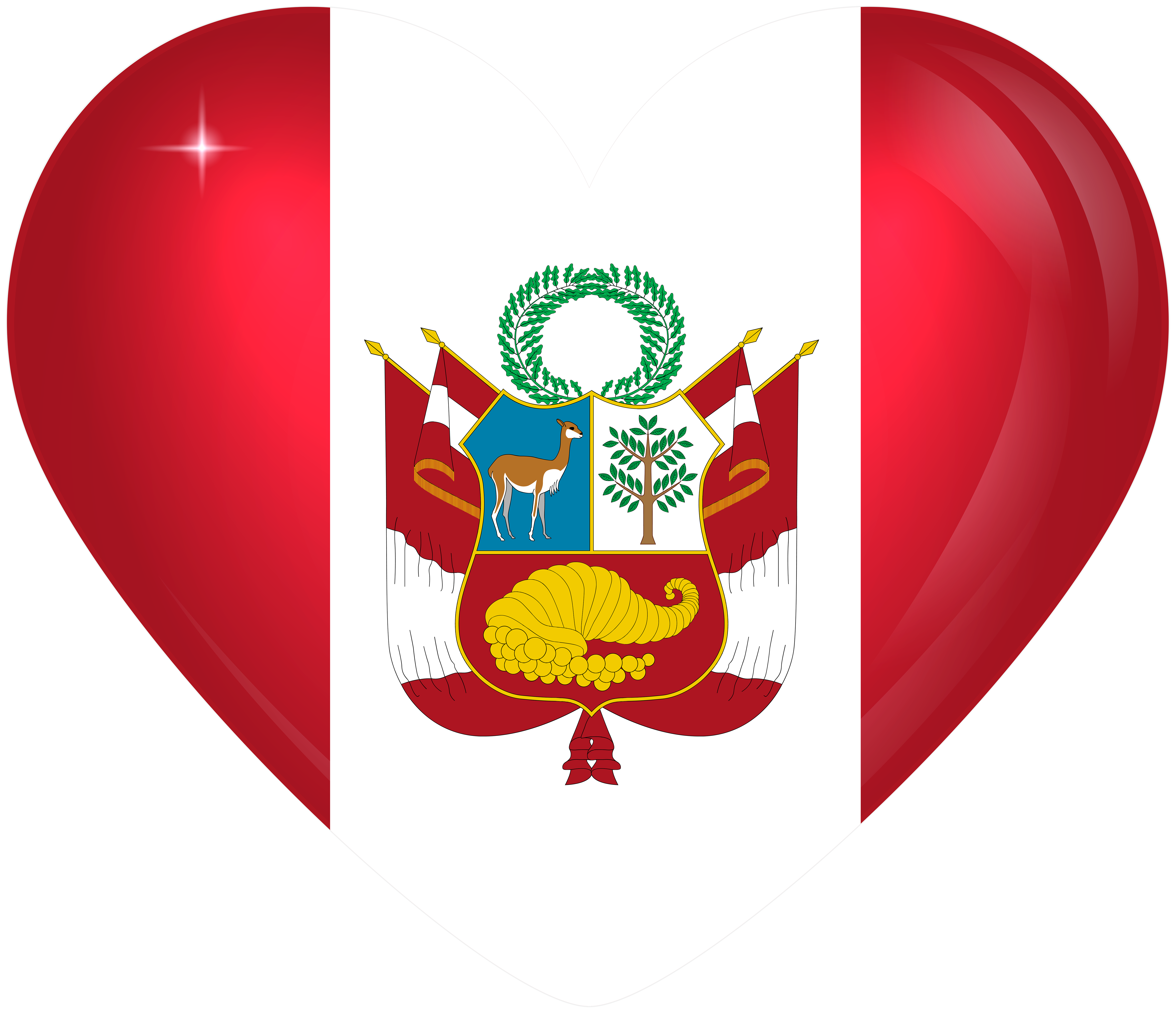 Flag Flag Of Peru Heart Peruvian Flag 6000x5169