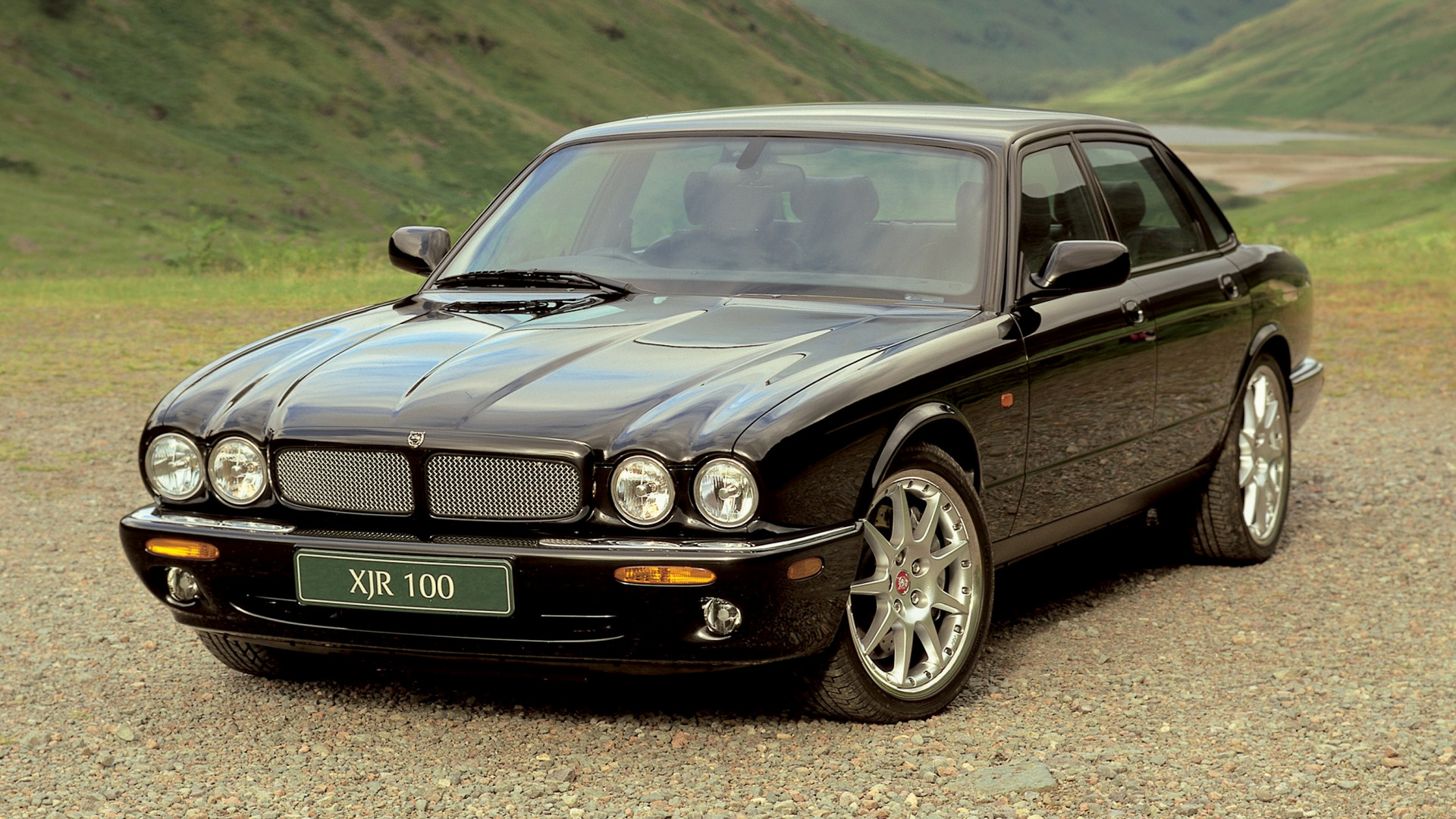 Black Car Jaguar Xjr Luxury Car 1920x1080