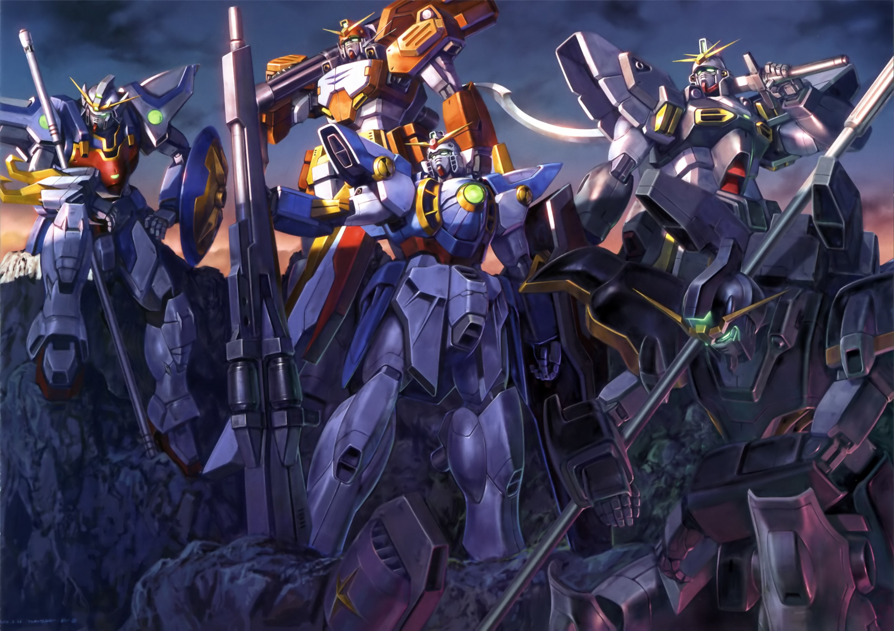 Anime Mobile Suit Gundam 3039x2145