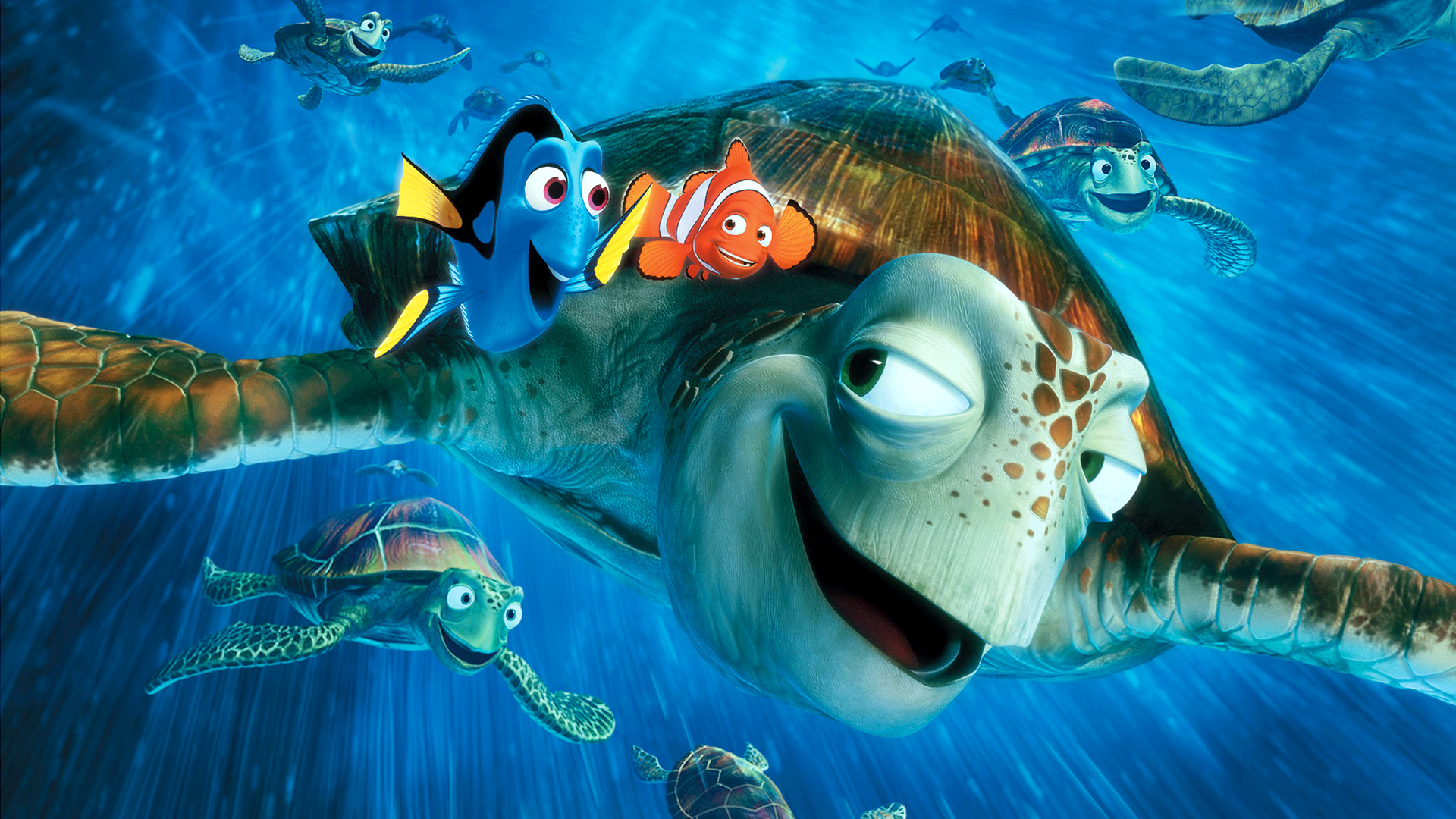 Crush Finding Nemo Dory Finding Nemo Finding Nemo Marlin Finding Nemo 1920x1080