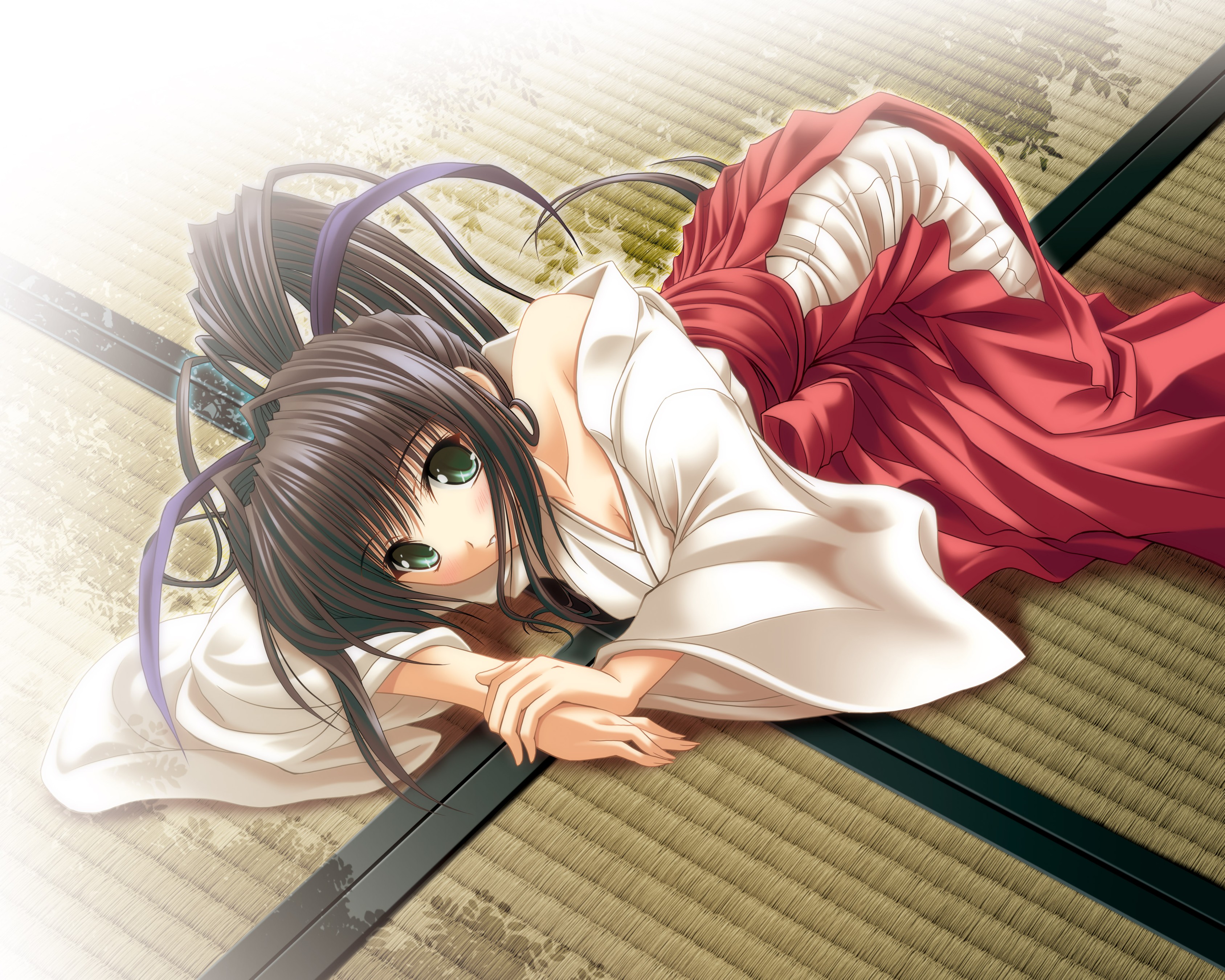 Anime Shrine Maiden 3375x2700