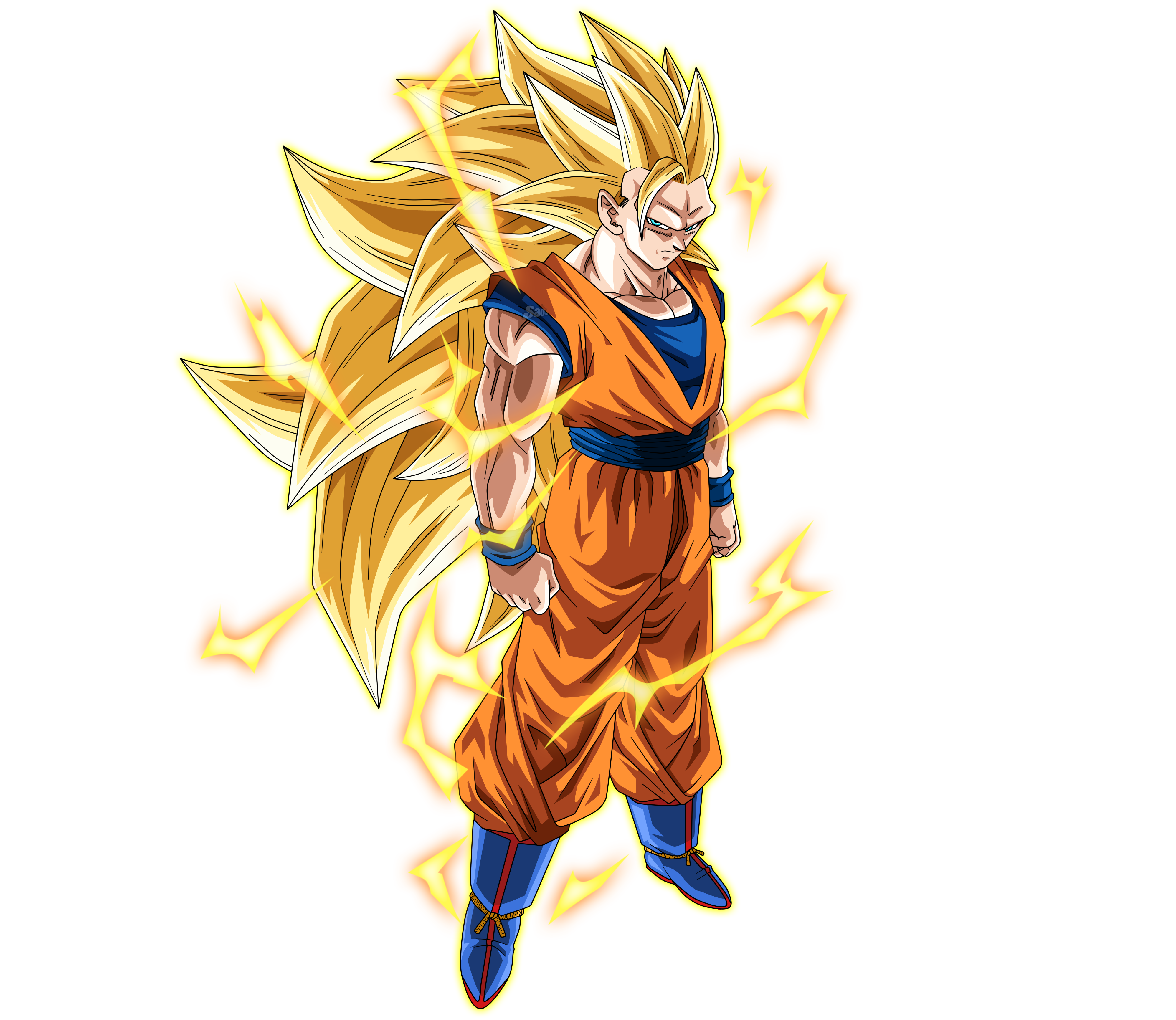Goku Super Saiyan 3 3992x3463