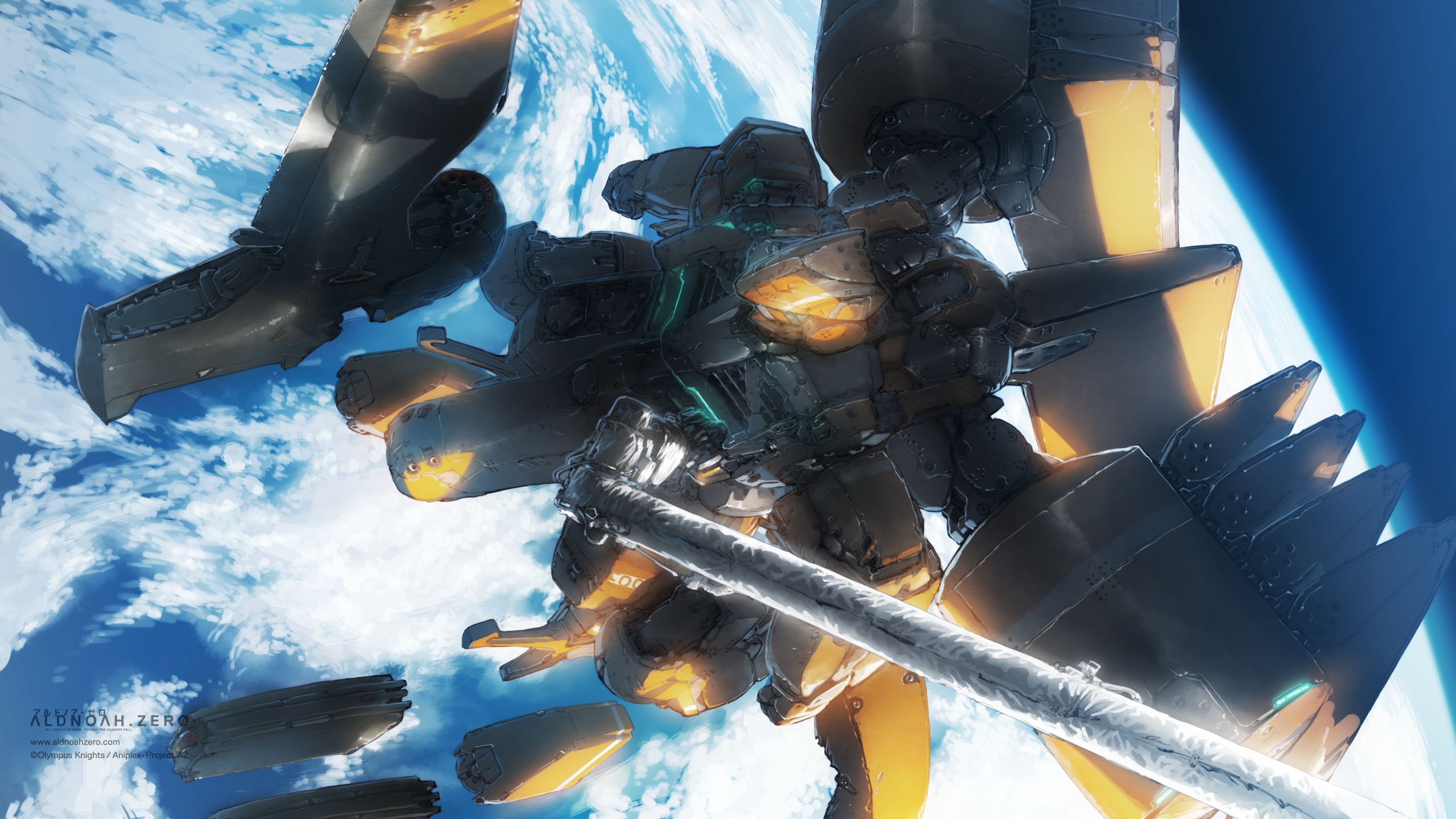 Aldnoah Zero Mecha 2560x1440