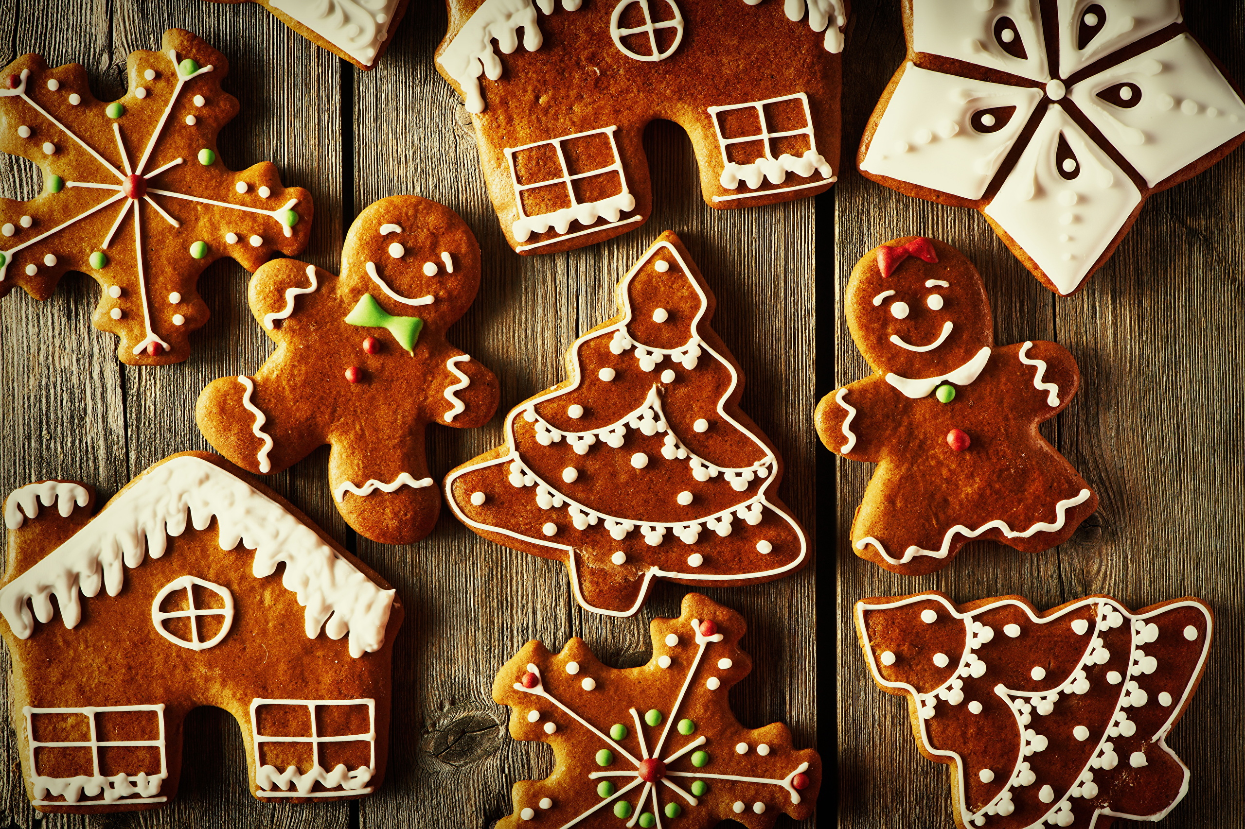 Christmas Cookie Gingerbread 2560x1706