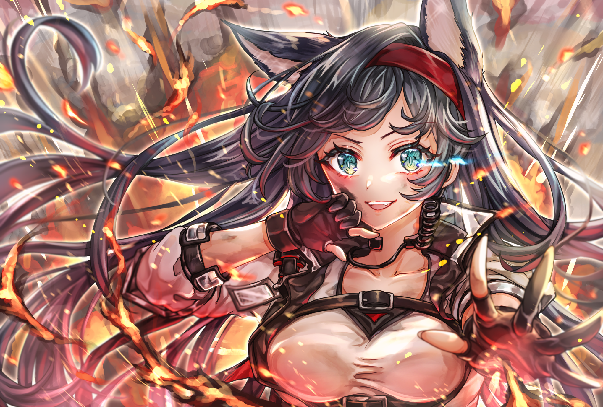 Arknights Blaze Arknights 2039x1378