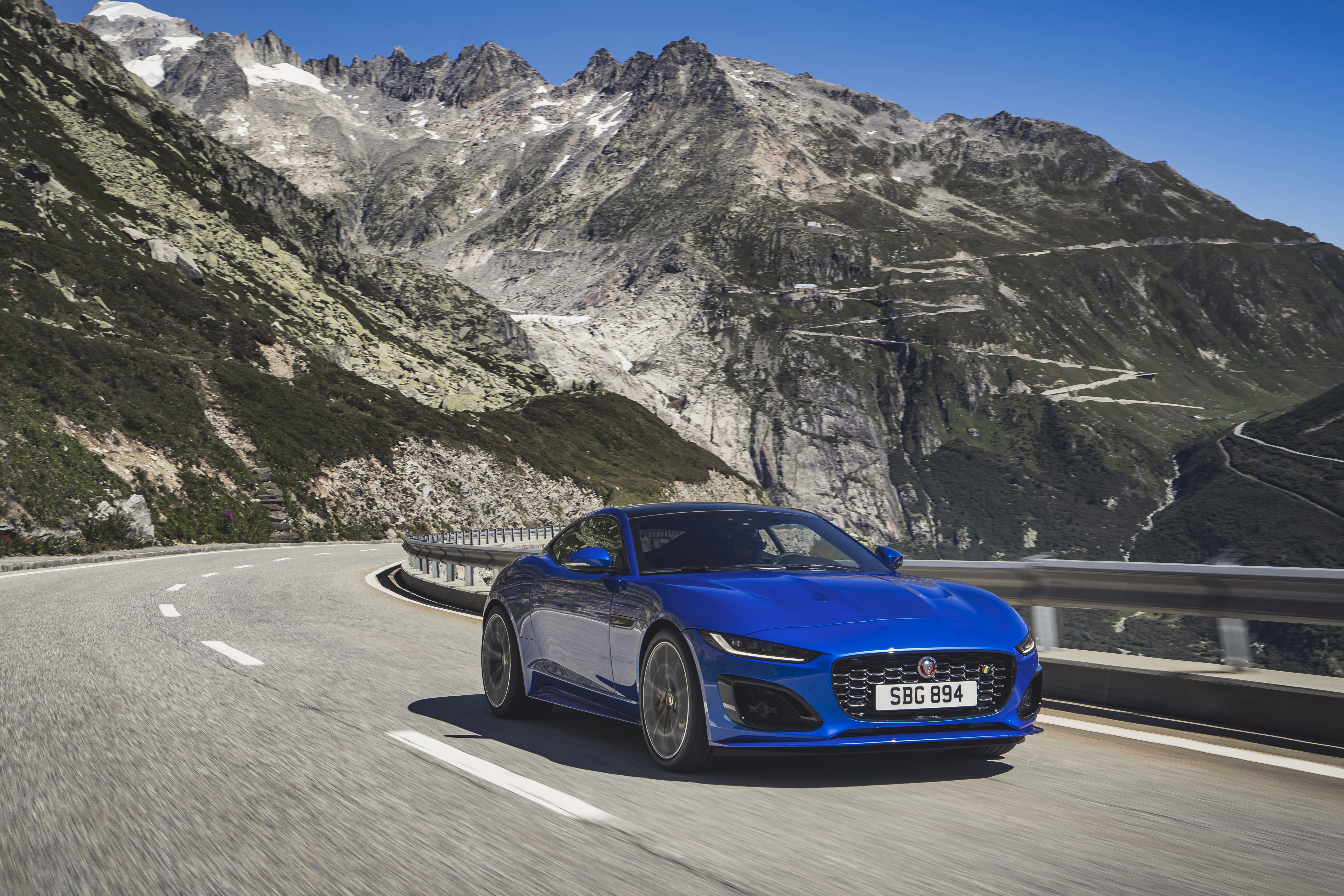 Blue Car Car Jaguar Cars Jaguar F Type R Sport Car Vehicle 5472x3648