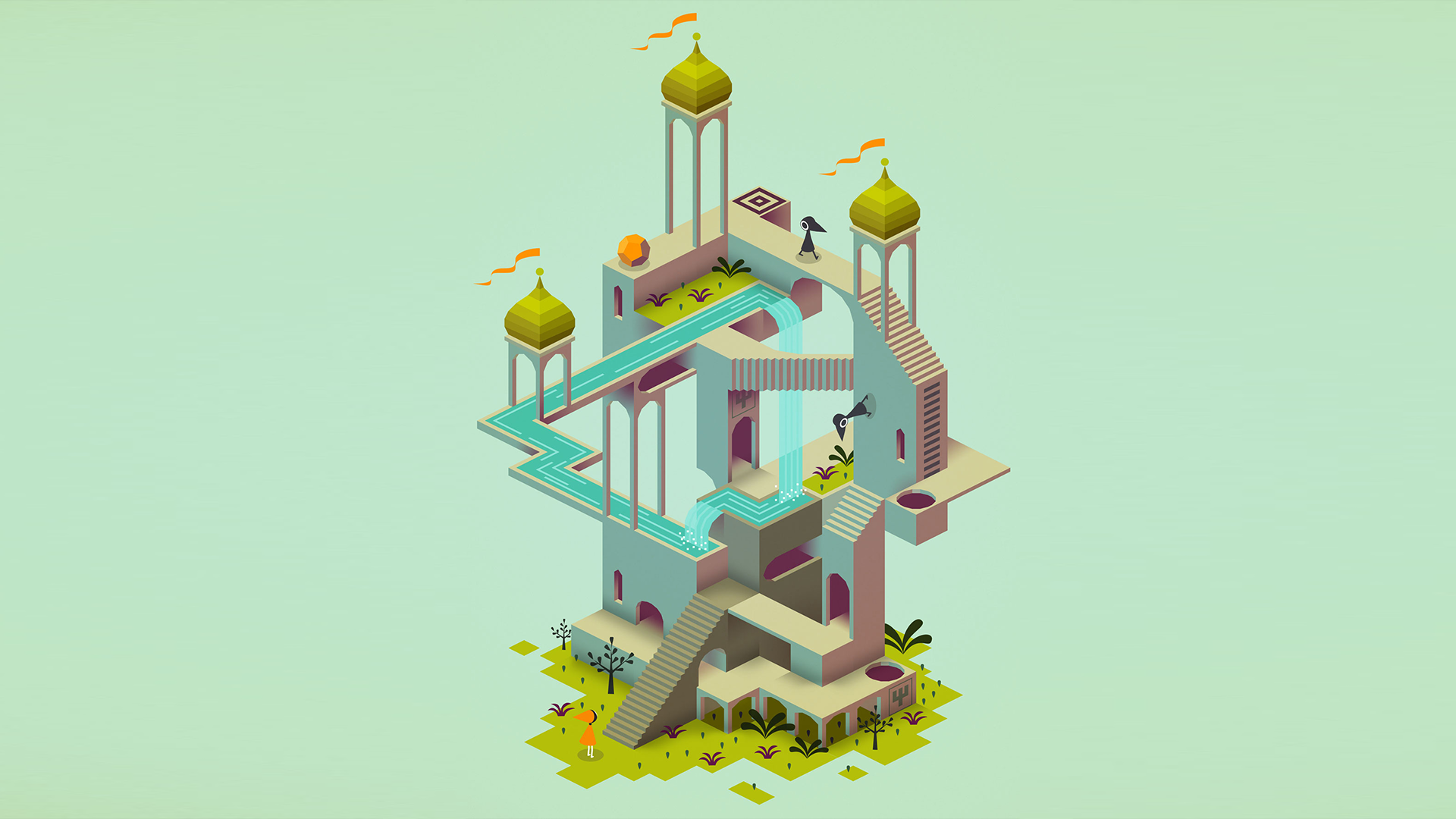 Video Game Monument Valley 1920x1080