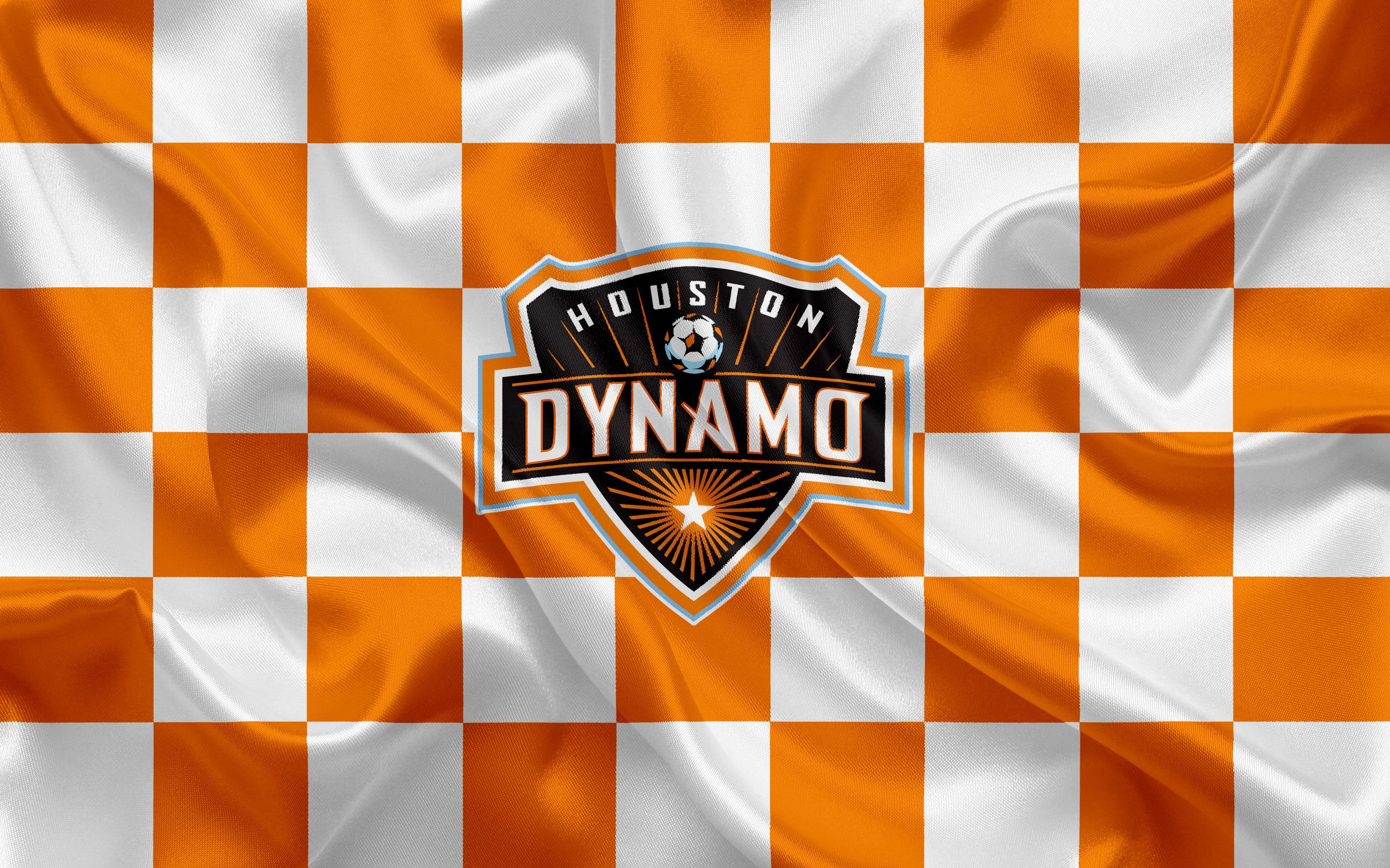 Emblem Houston Dynamo Logo Mls Soccer 3840x2400