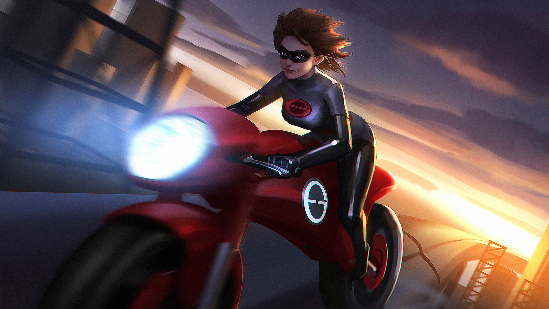 Elastigirl Helen Parr Incredibles 2 1920x1081