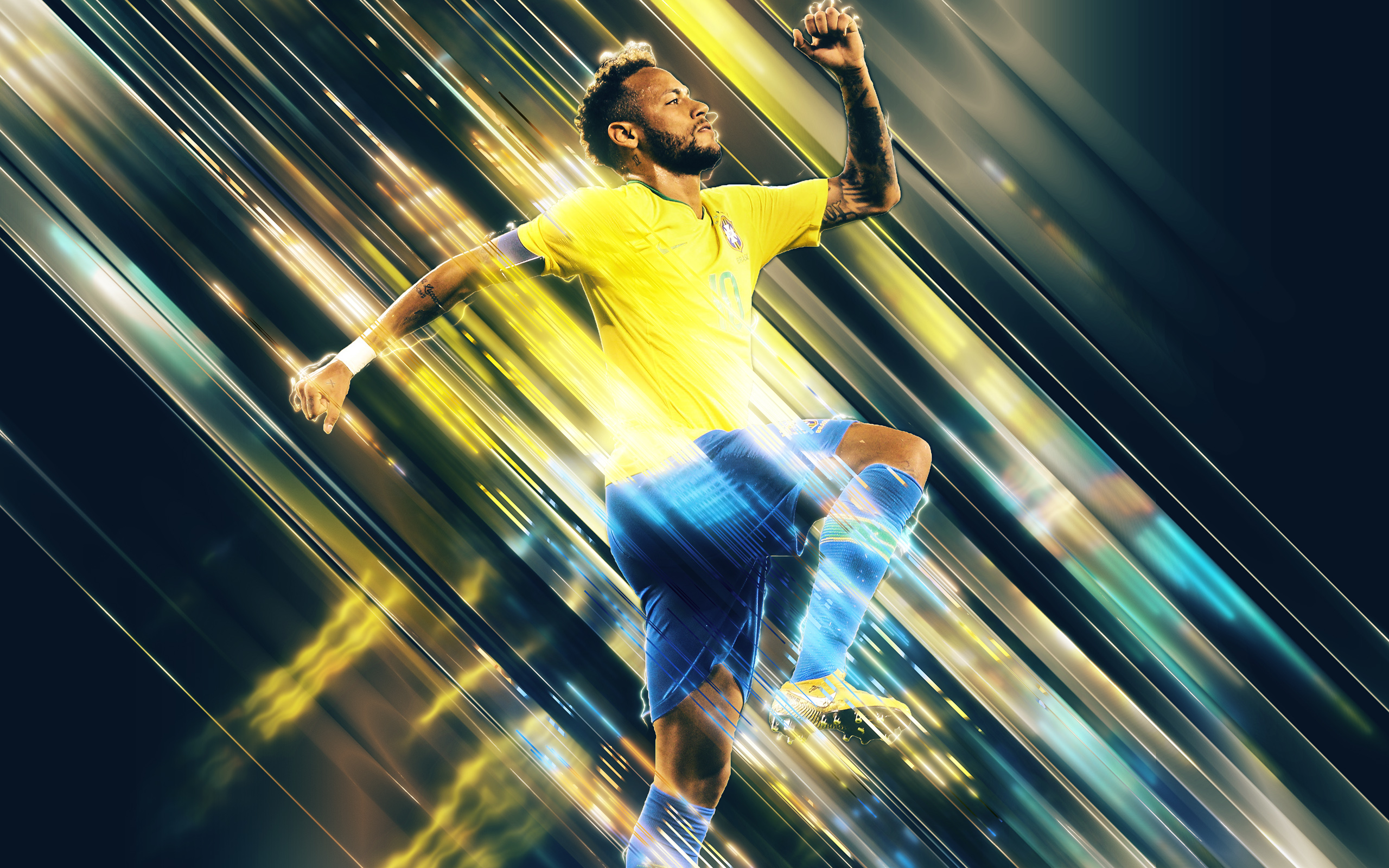 Brazilian Neymar Soccer 2560x1600