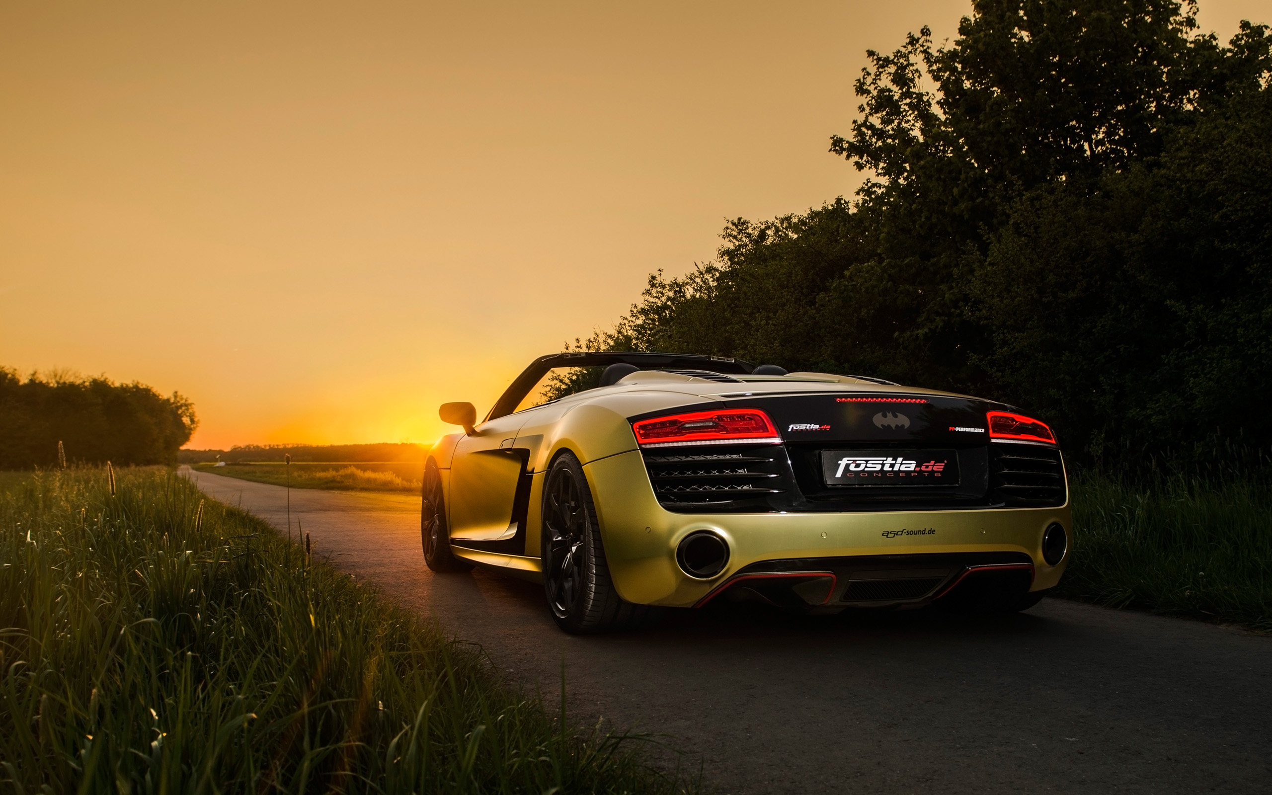 Audi Audi R8 V10 Spyder Car Supercar Vehicle 2560x1600