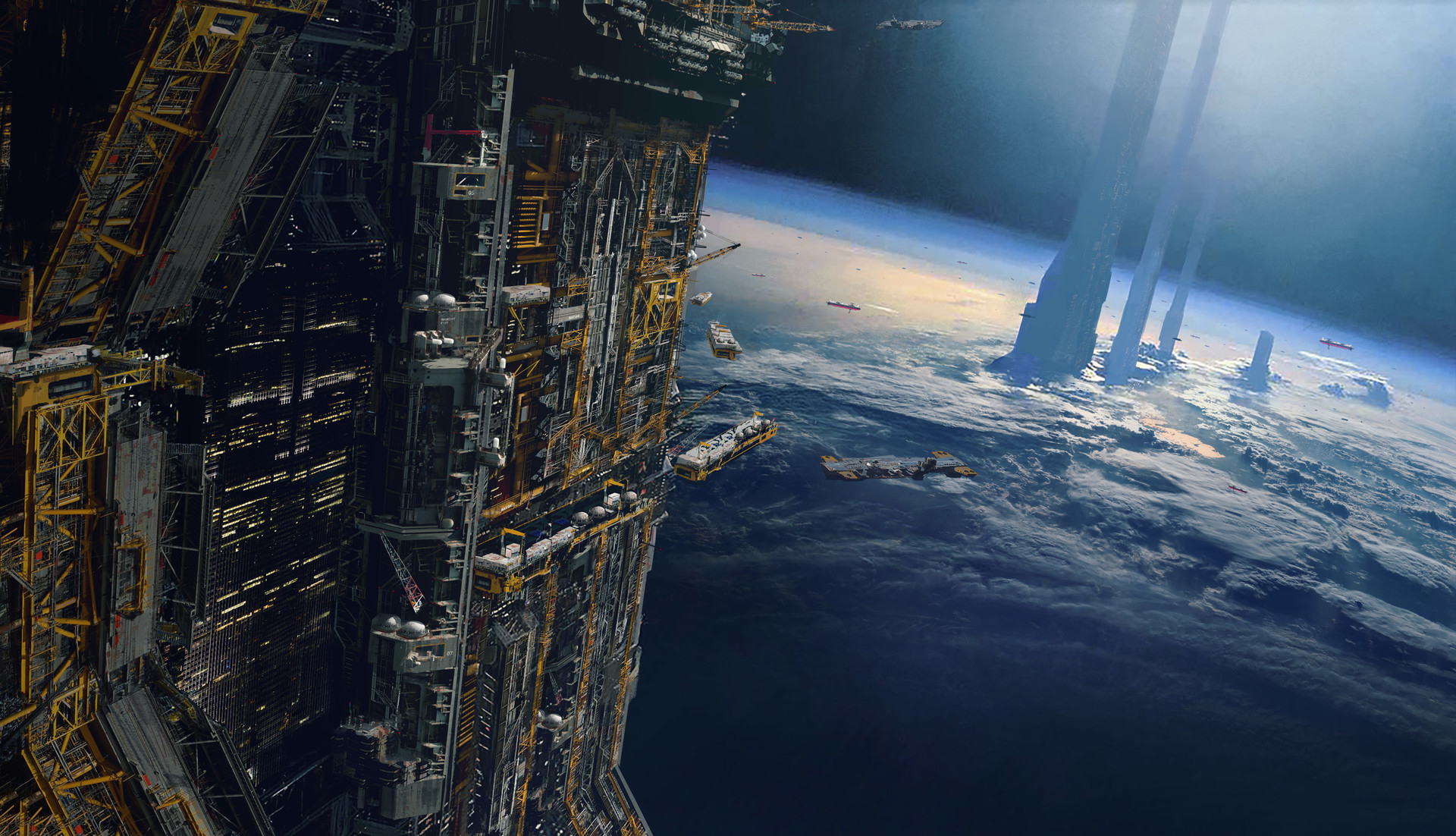 Building Futuristic Planetscape Space 1920x1102