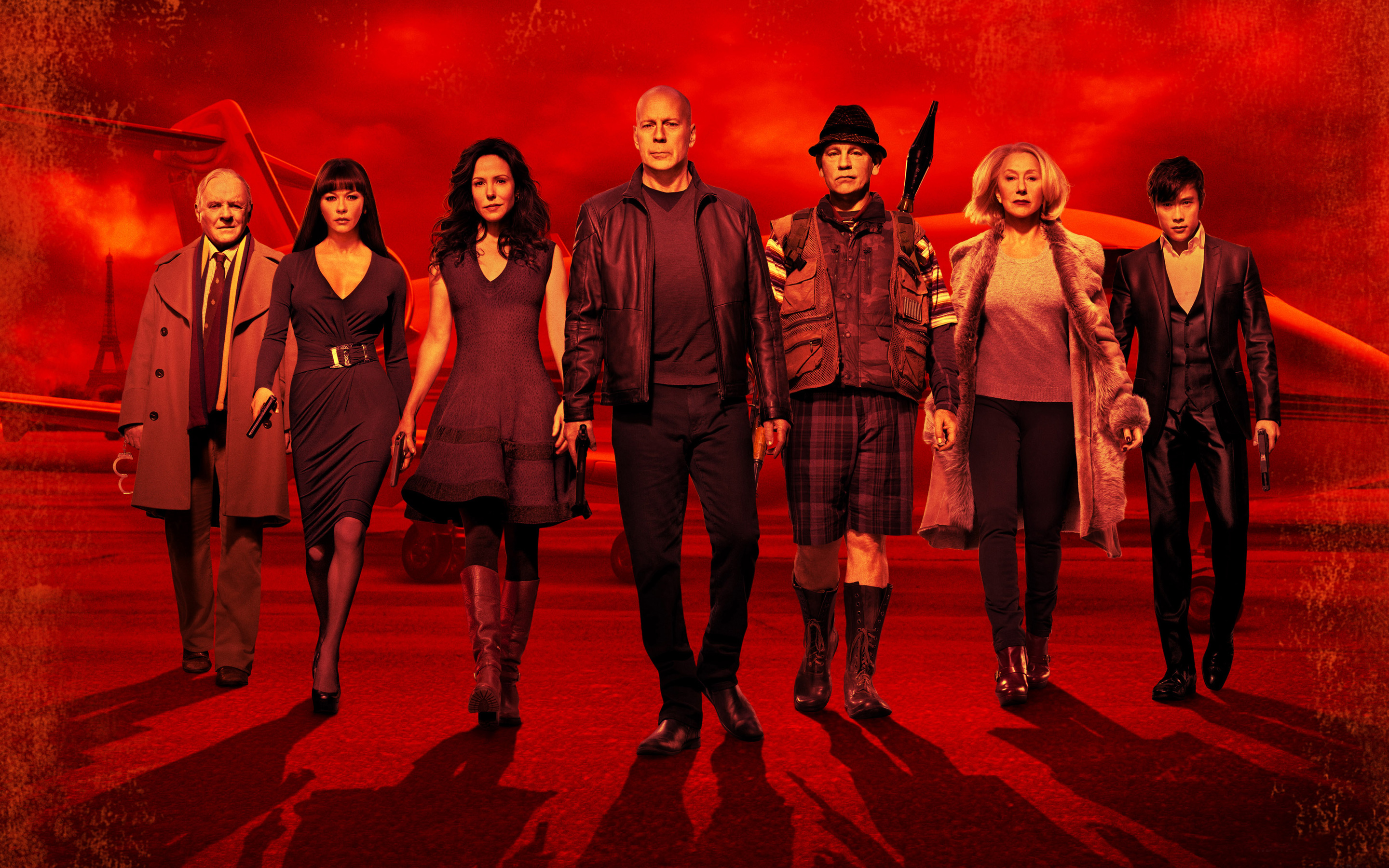 Anthony Hopkins Bruce Willis Catherine Zeta Jones Helen Mirren John Malkovich Lee Byung Hun Mary Lou 2880x1800