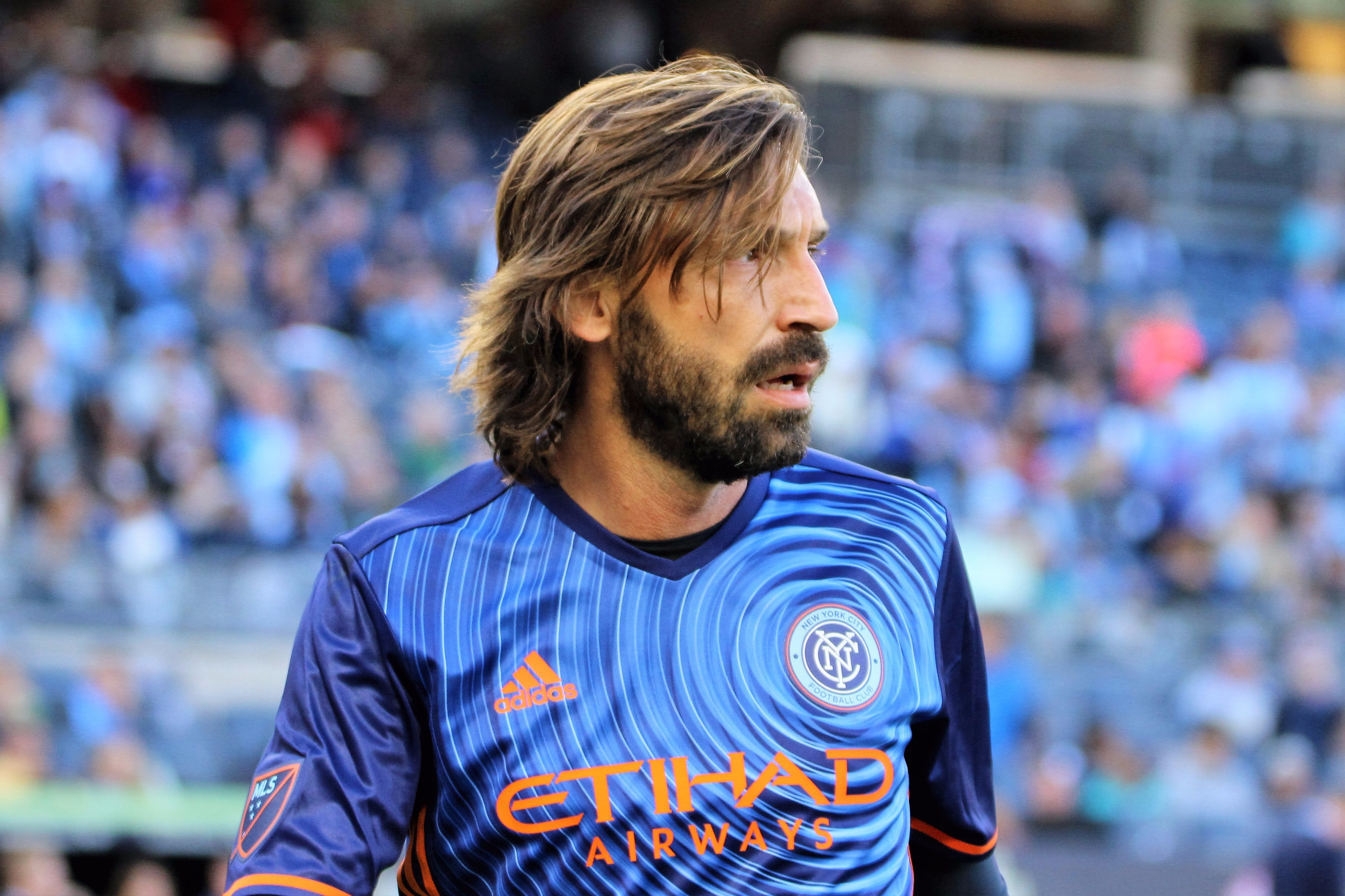 Andrea Pirlo Italian New York City Fc Soccer 3628x2418