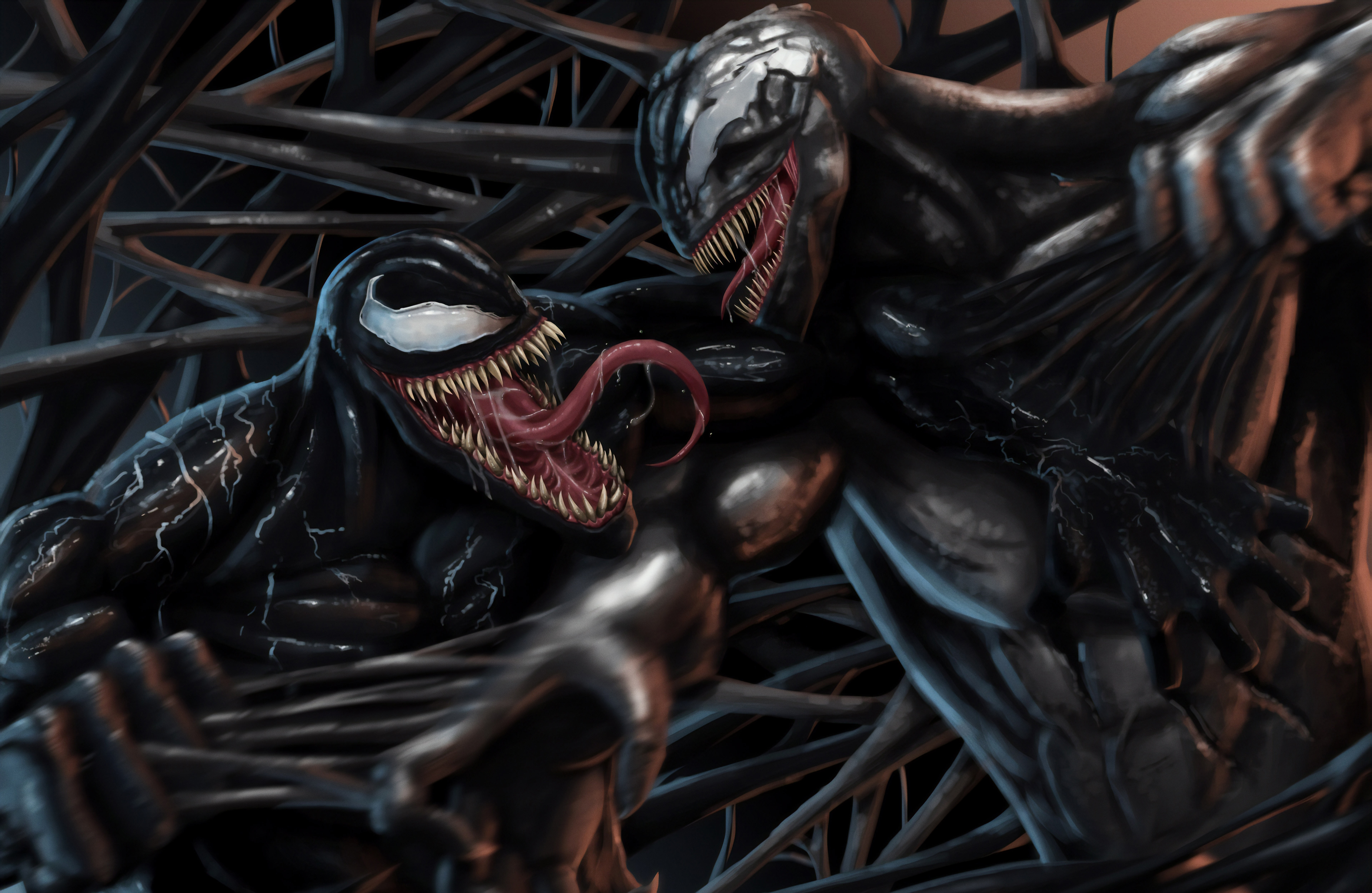 Riot Marvel Comics Venom 7680x5000