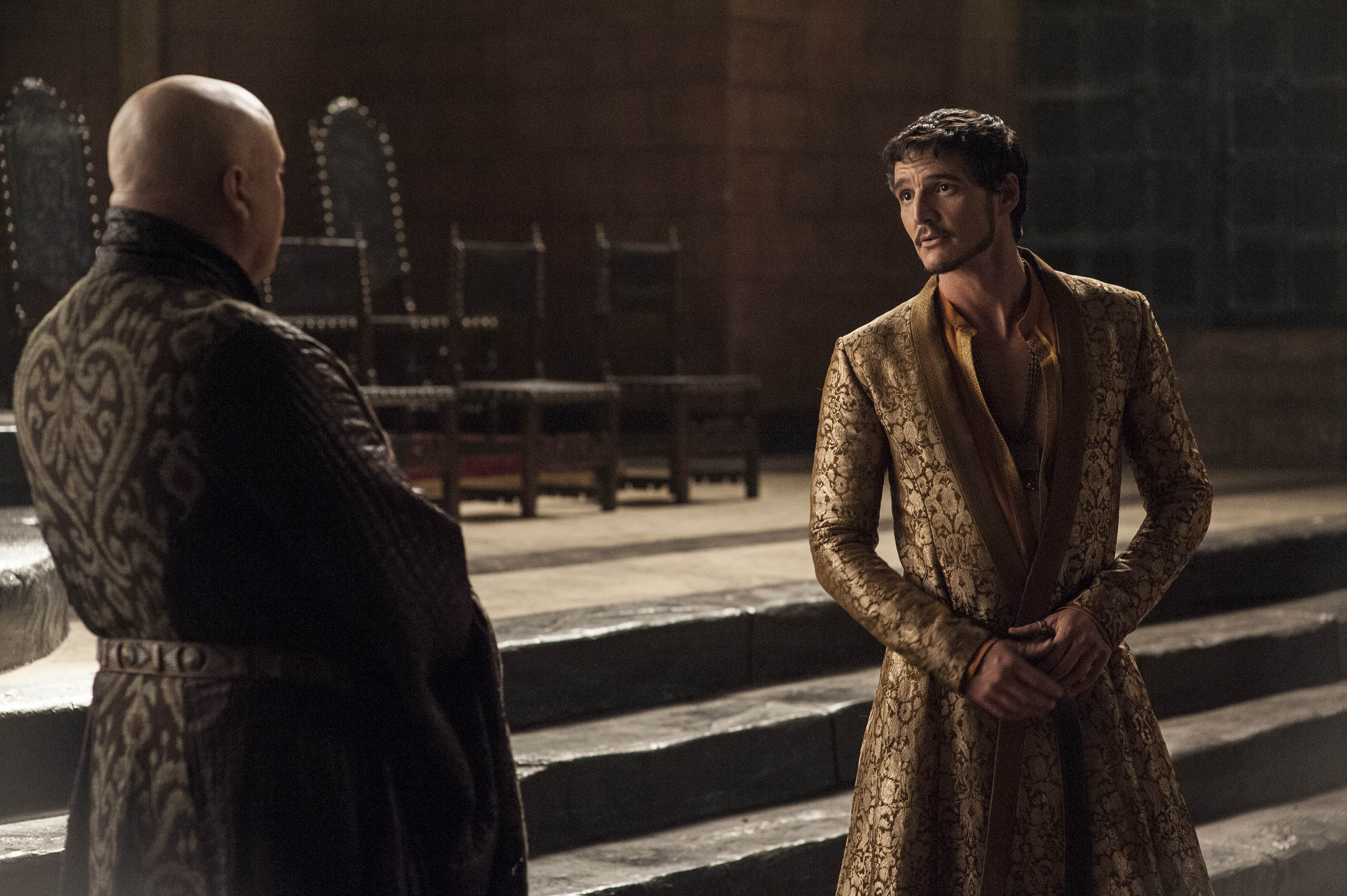 Conleth Hill Lord Varys Oberyn Martell Pedro Pascal 4000x2662