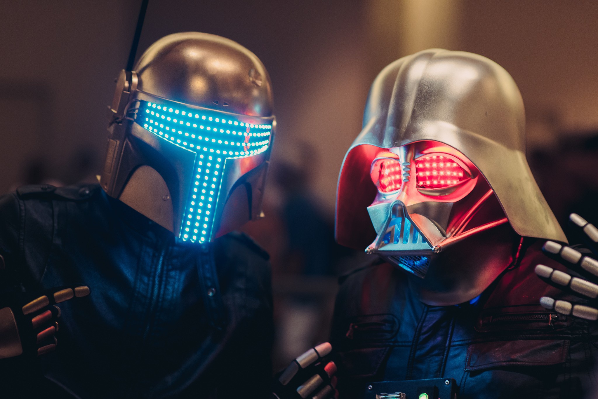 Boba Fett Daft Punk Darth Vader Star Wars 2048x1367