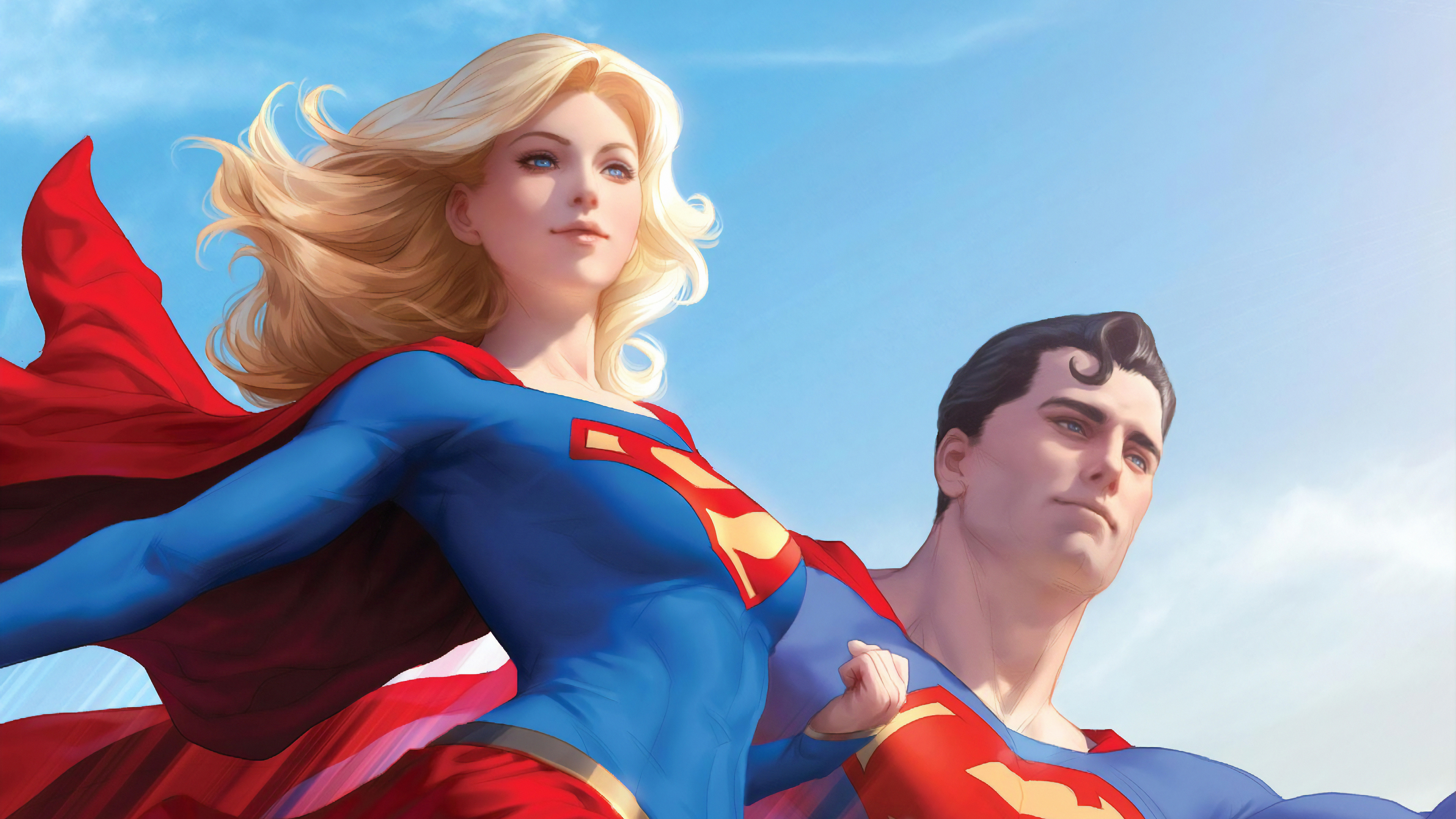 Dc Comics Supergirl Superman 3840x2160