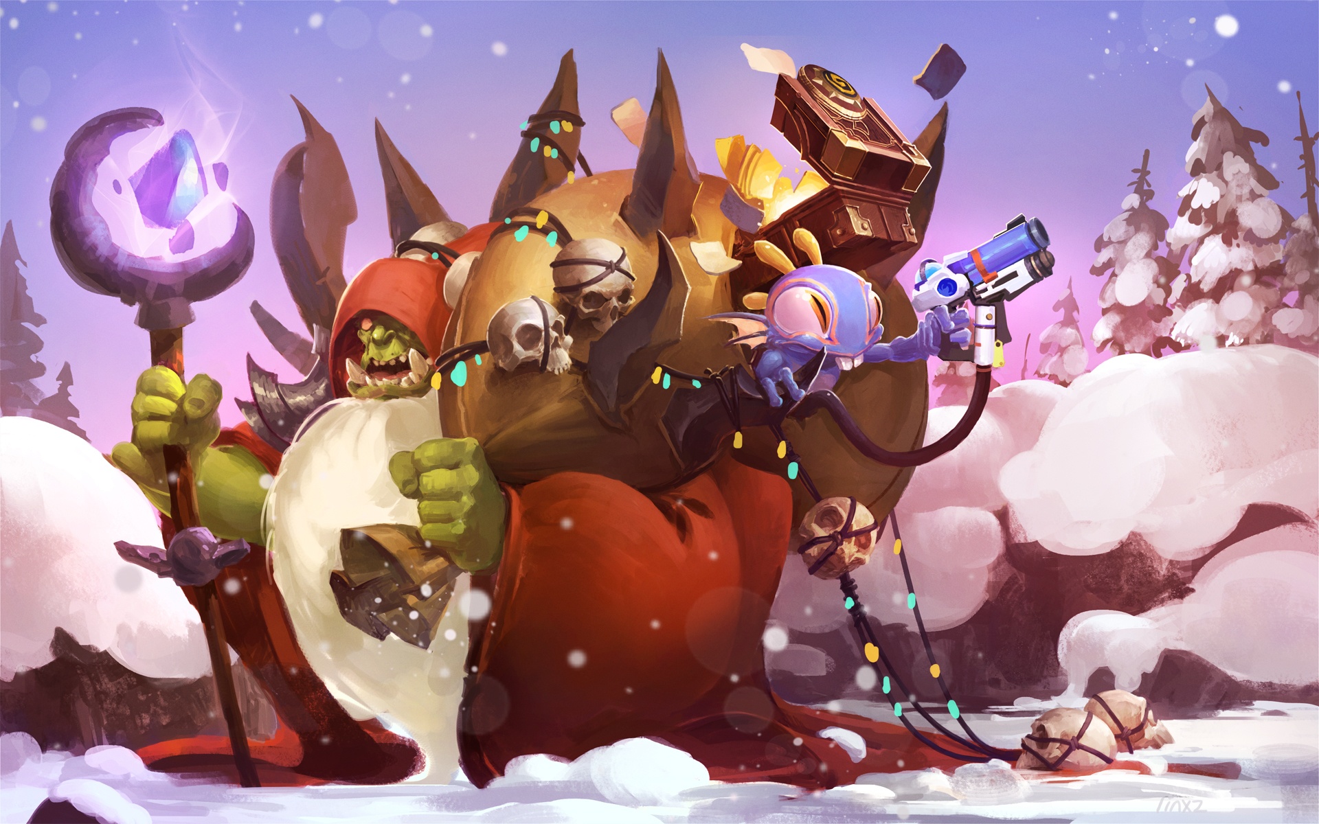 Christmas Heroes Of The Storm Orc 1920x1200