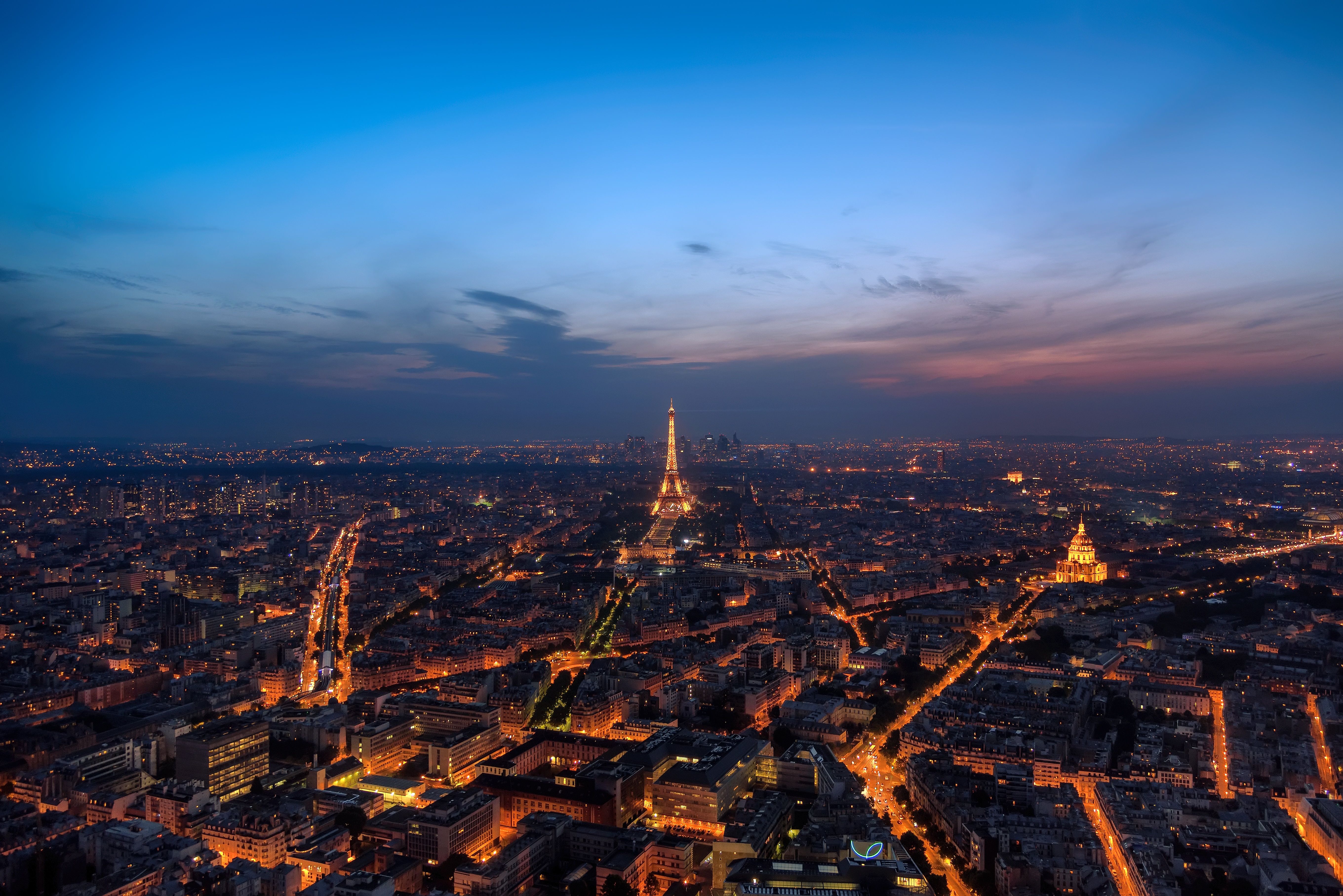 Building City Cityscape Eiffel Tower France Horizon Monument Paris 5440x3631