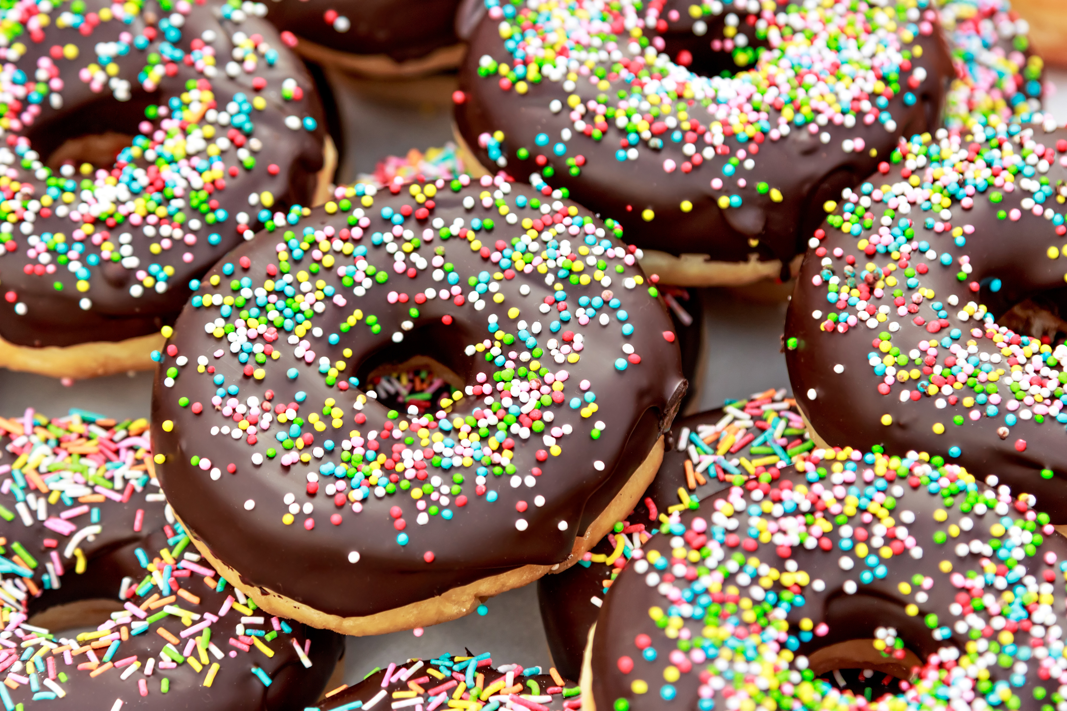 Chocolate Doughnut Sweets 3456x2304