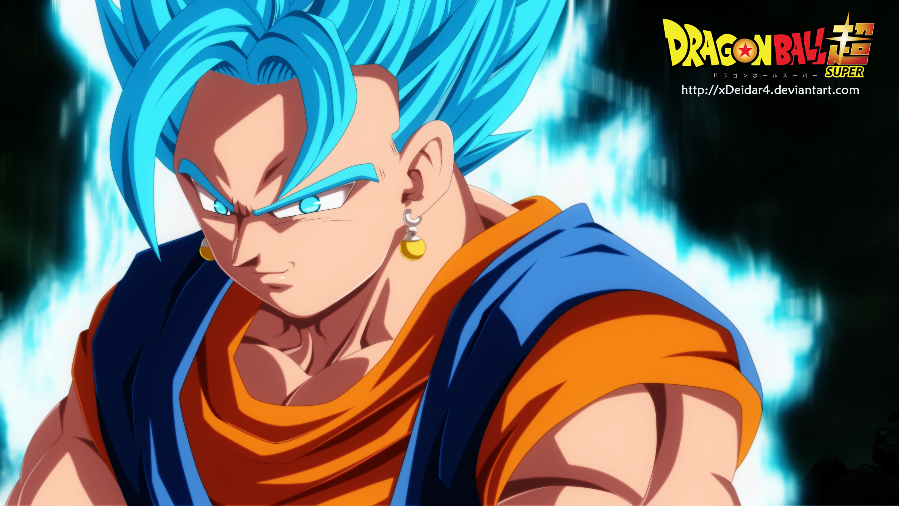 Super Saiyan Blue Vegetto Dragon Ball 3000x1687