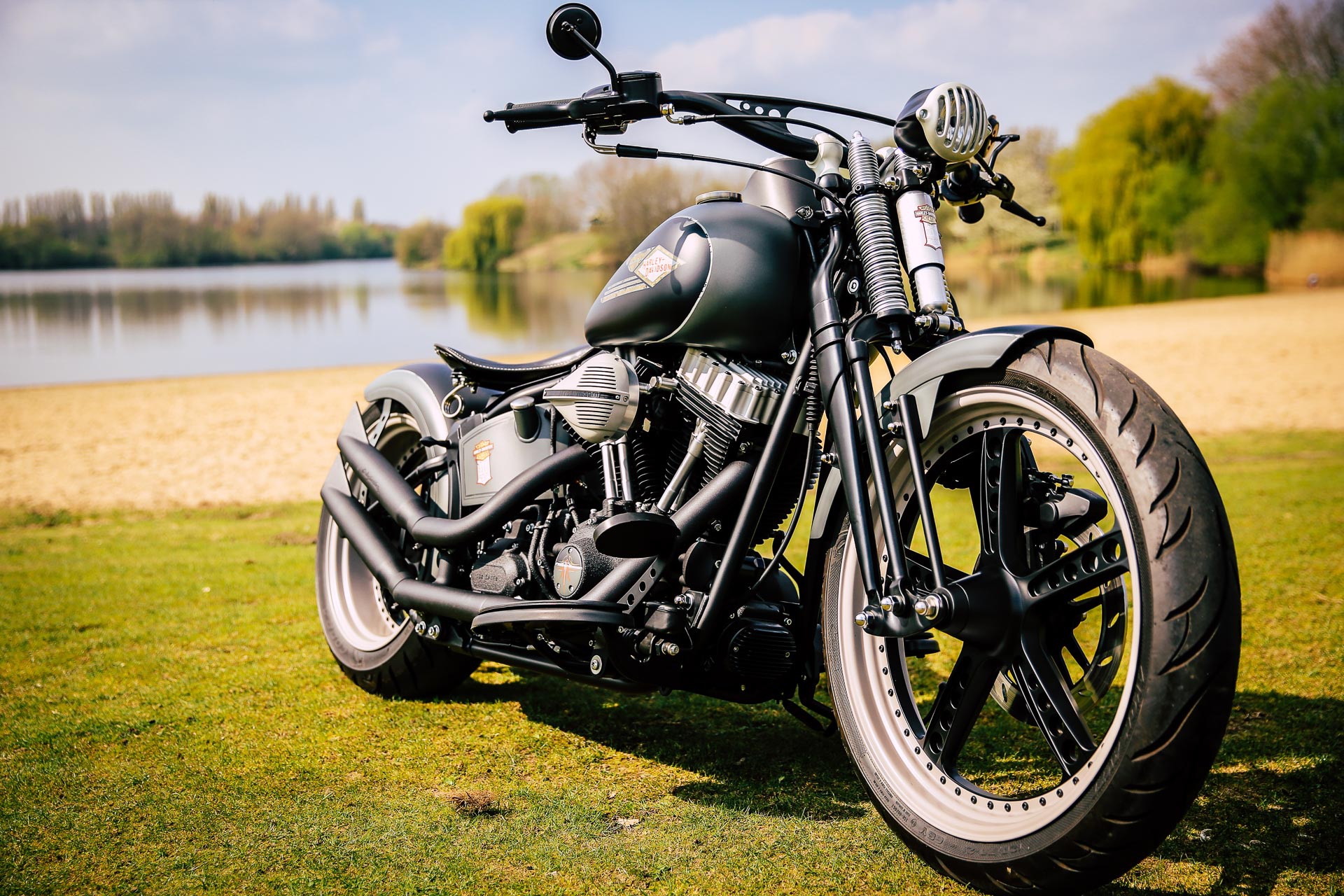 Harley Davidson Motorcycle Vehicle 1920x1280