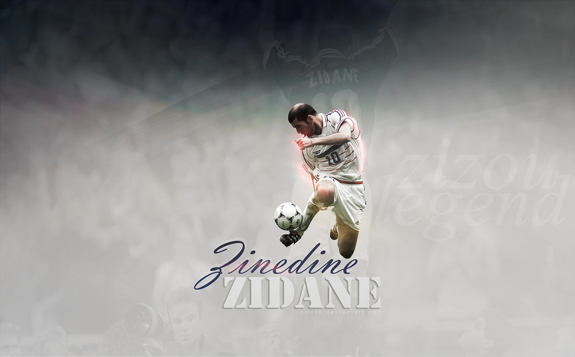 French Soccer Zinedine Zidane 1920x1191