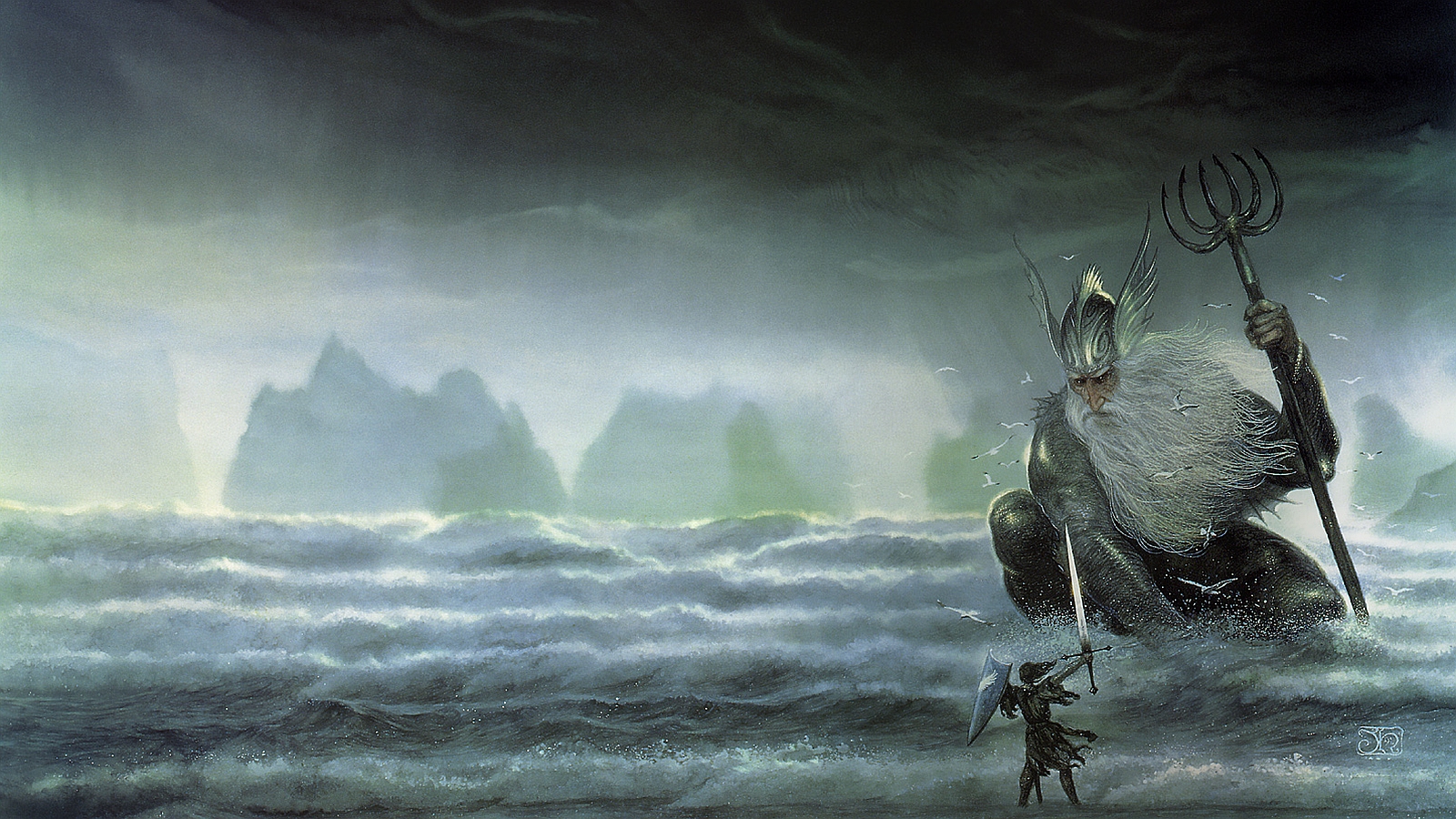 Fantasy Poseidon 1600x900